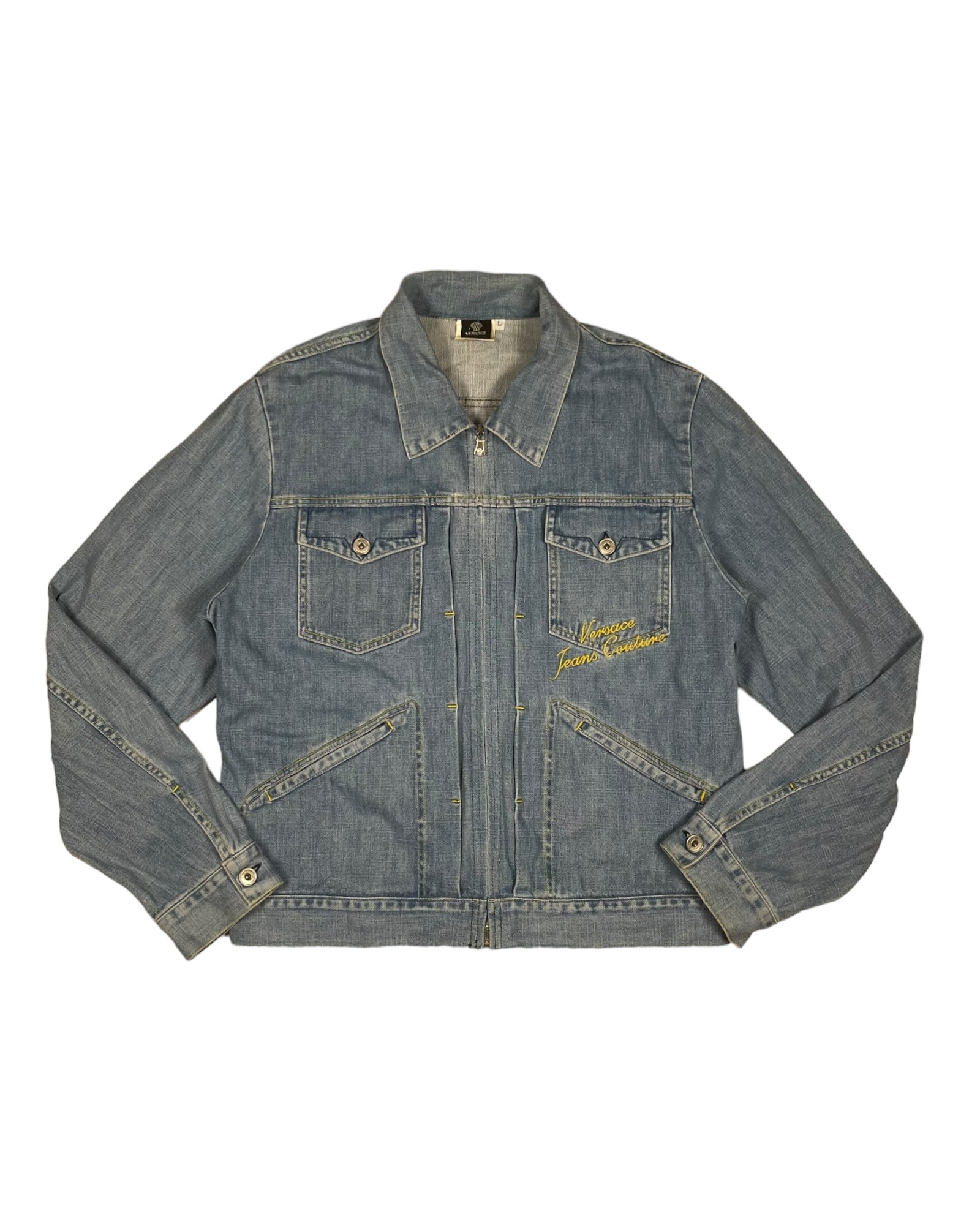 Y2K Versace Jeans Couture Jacket Made in Italy Size M - L