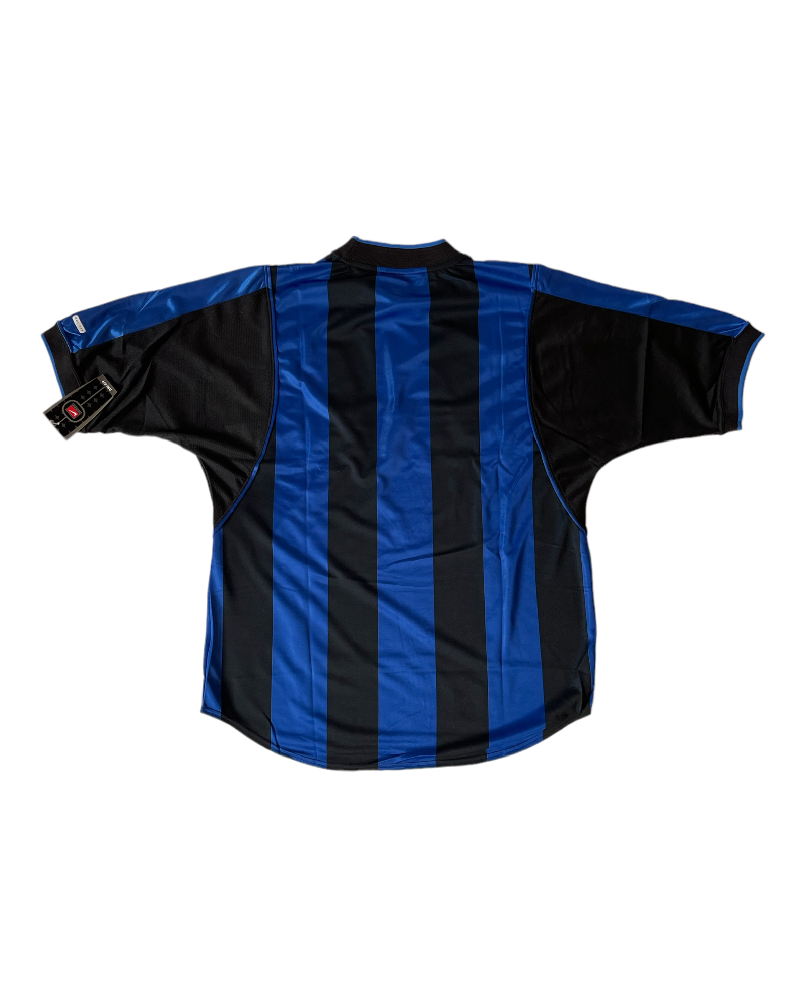 Authentic Inter Internazionale Milano Milan Nike Team 2000-2001 Home Football Shirt Black Blue Pirelli Size S Made in UK BNWT NOS OG DS DRI-FIT