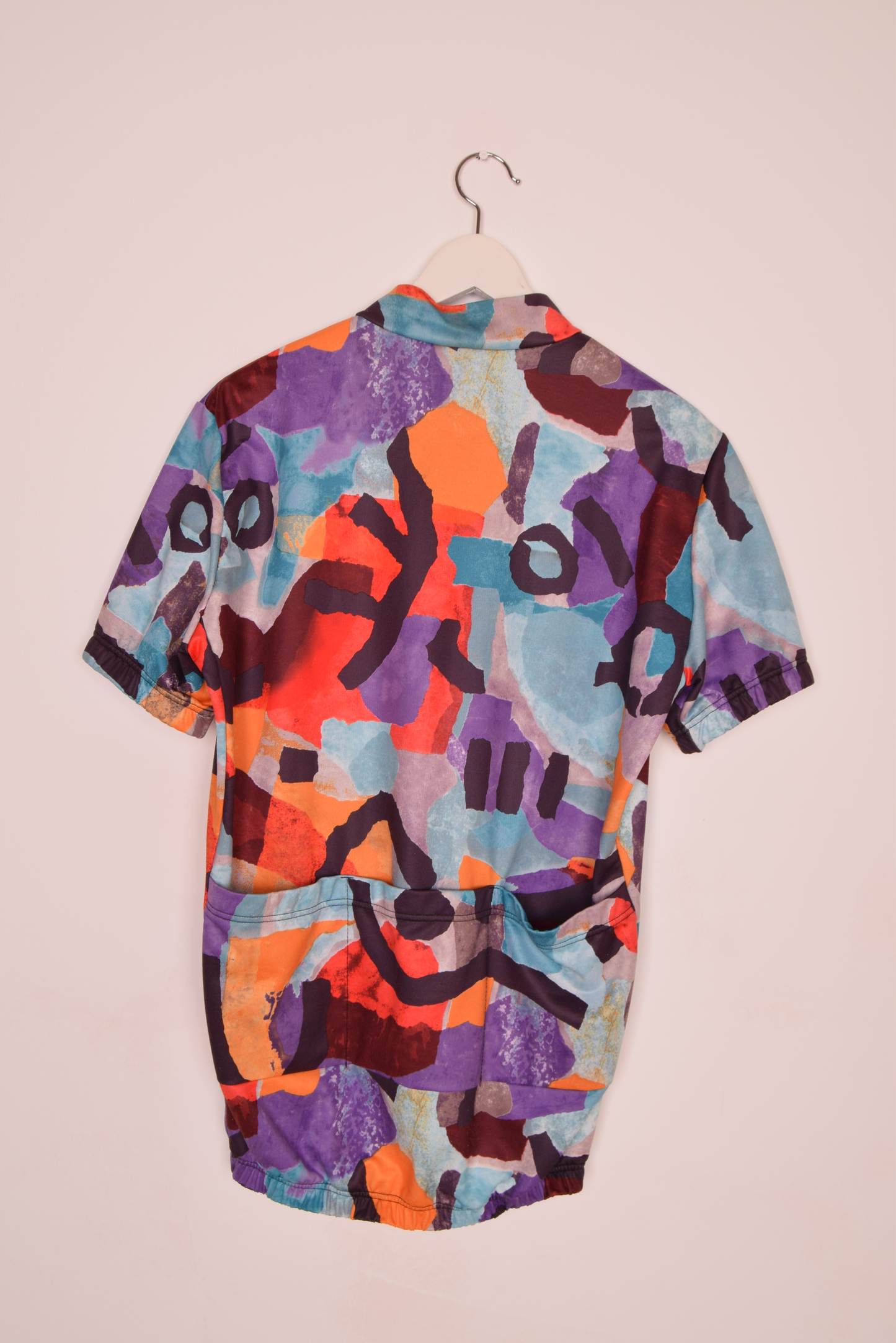 Vintage 90's Cycling Jersey Colourful