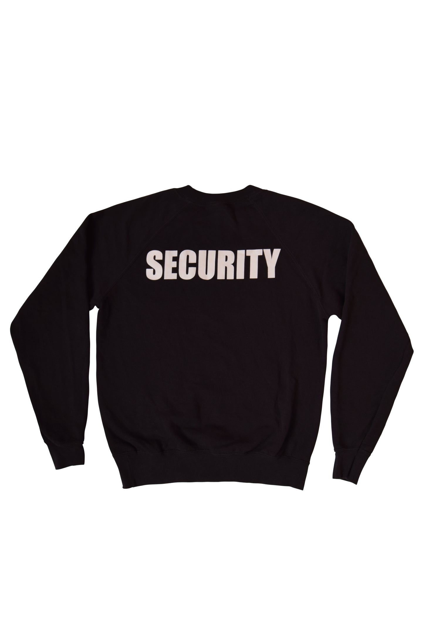 Fruit of the Loom Security Sweatshirt Black Size S Cotton