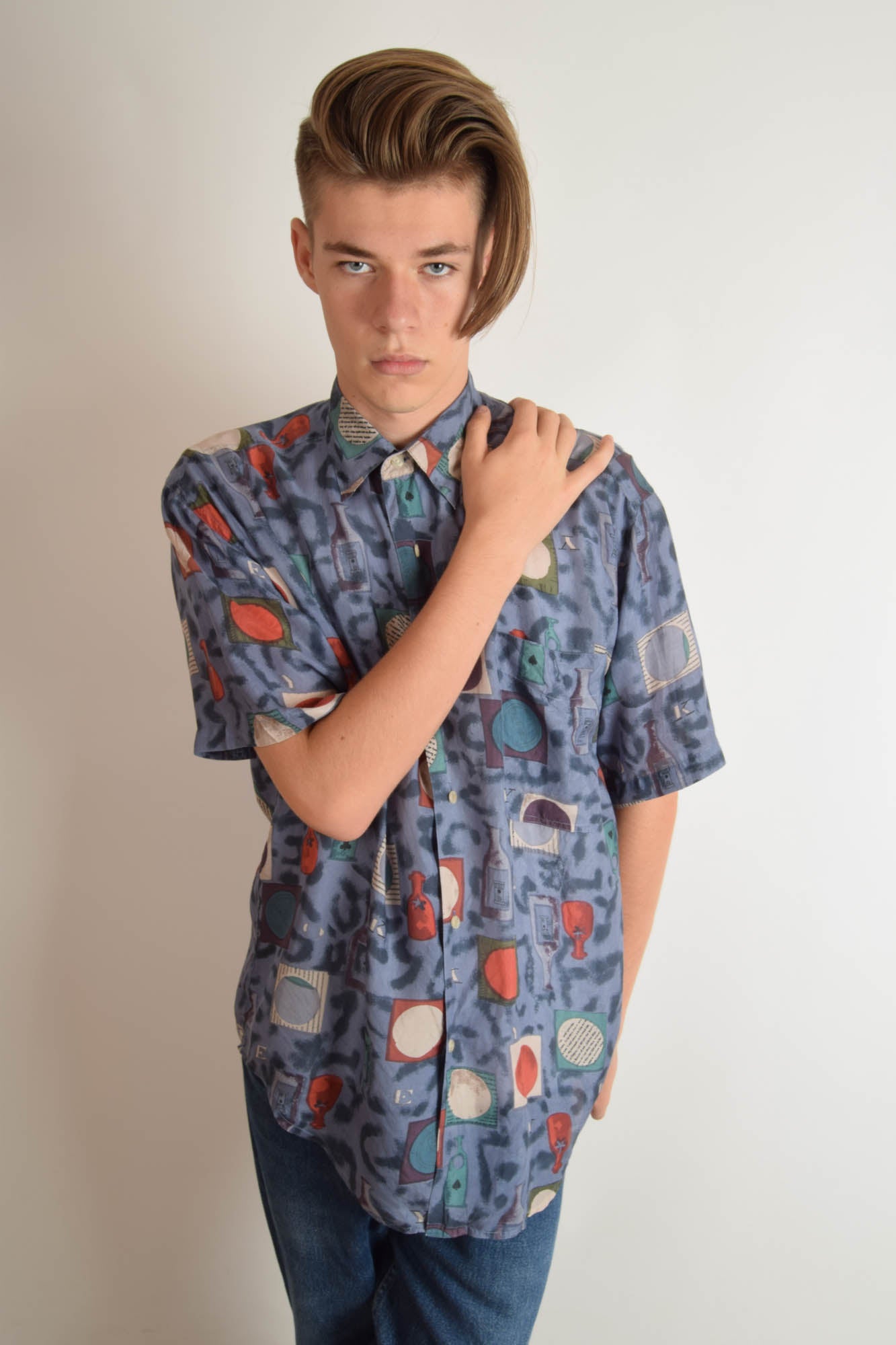 Vintage 90s Shirt Festival Print