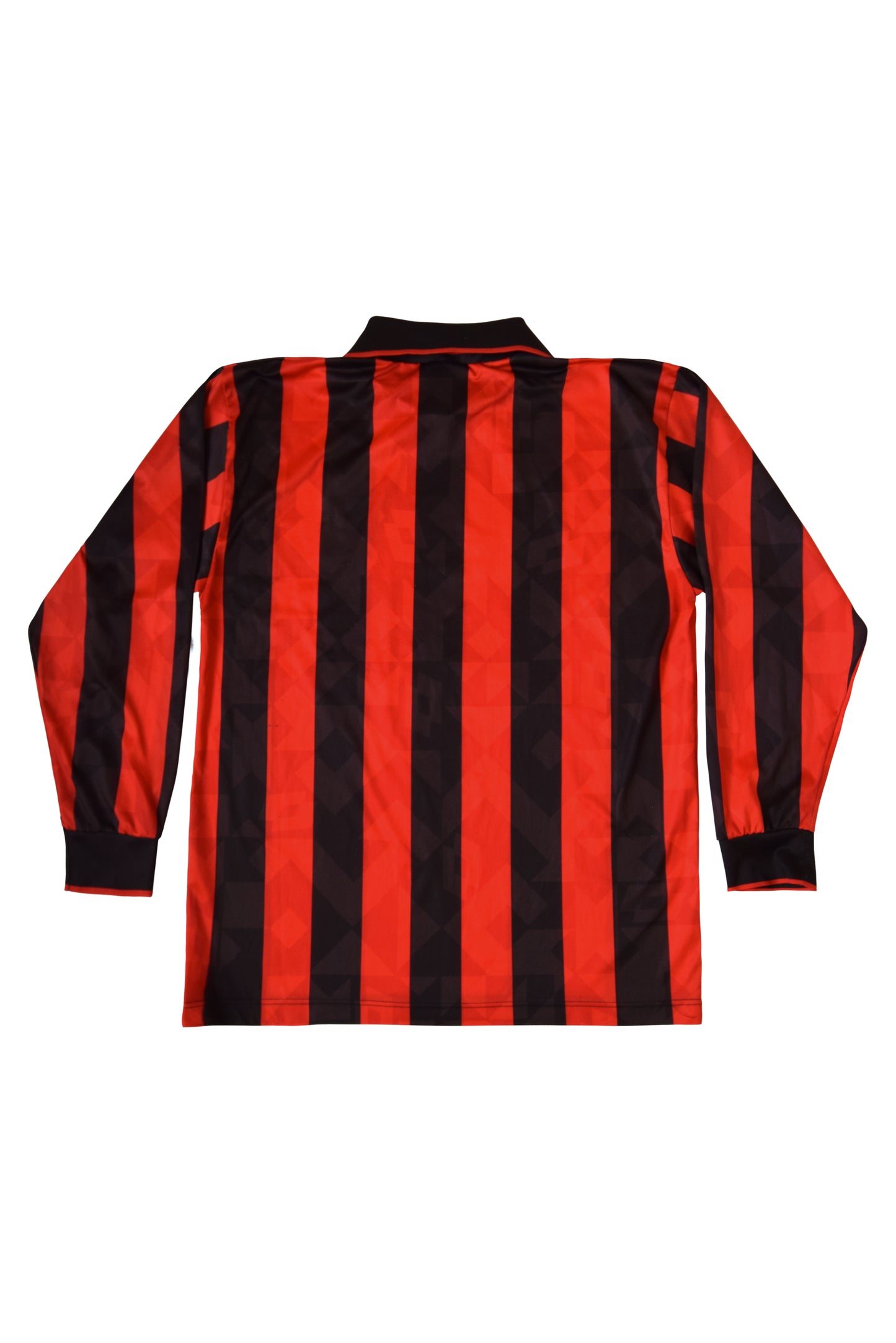 AC Milan Lotto Home Football Shirt 1993-1994 Long Sleeve Motta