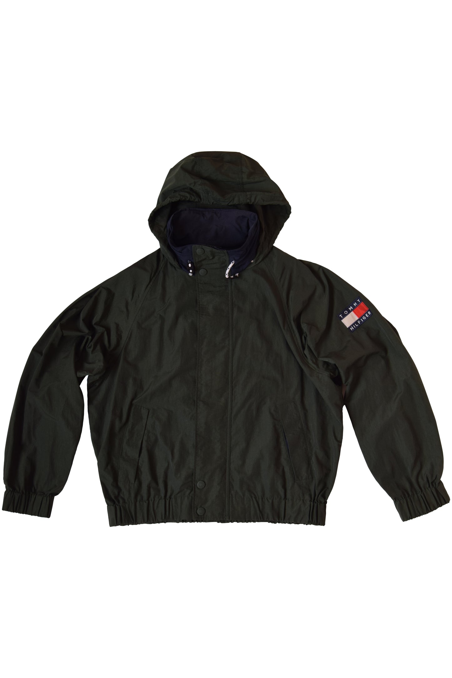 Vintage 90's Tommy Hilfiger Jacket Green Size L-XL