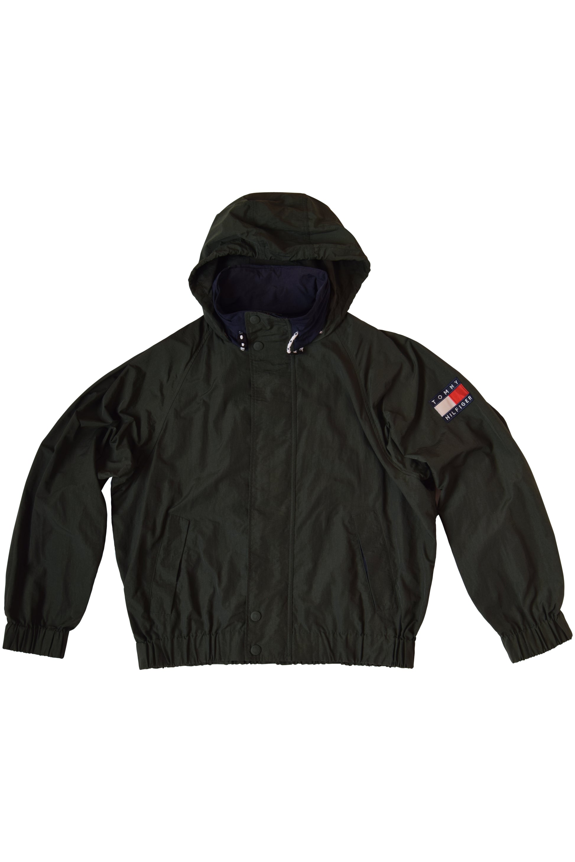 Vintage 90's Tommy Hilfiger Jacket Green Size L-XL