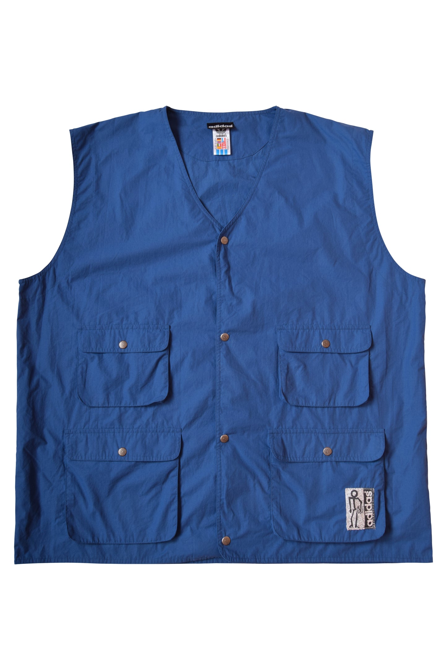 Vintage Adidas Streetball Multi Pockets Vest 90's Size XXL