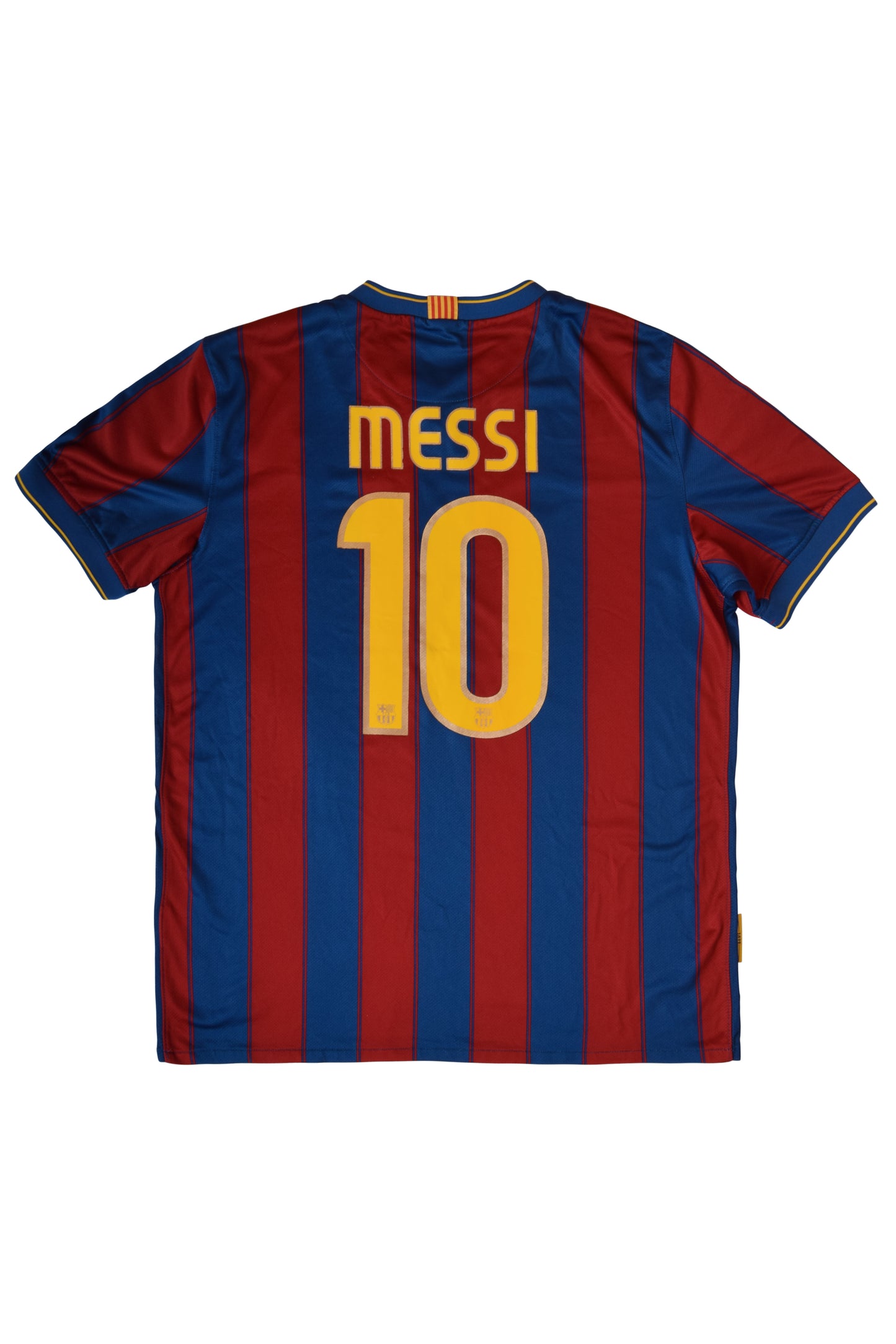 Messi FC Barcelona Nike Home Football Shirt 2009-2010 Size XL Red Blue