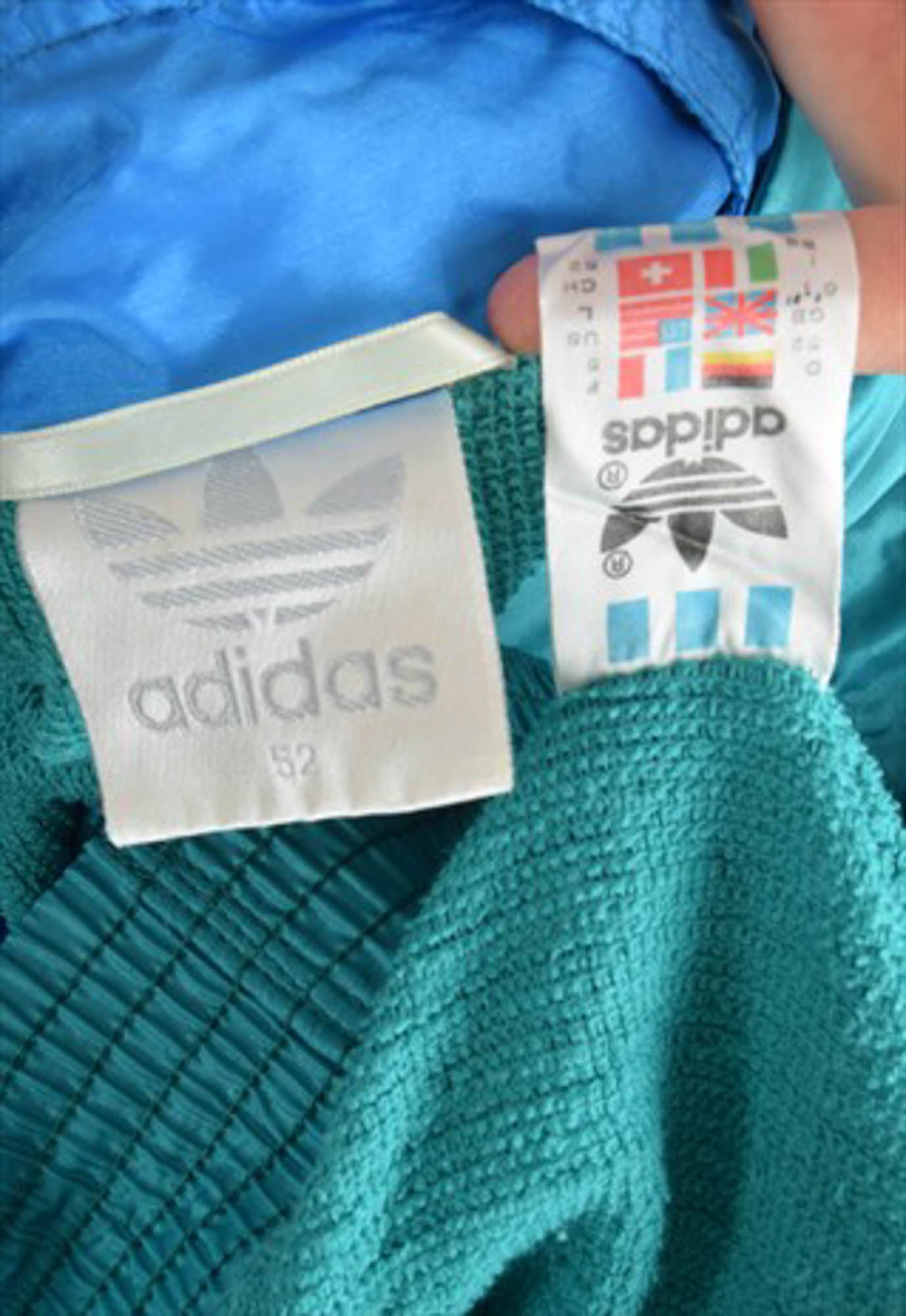 Vintage Adidas Jacket Shell 90'S Size L