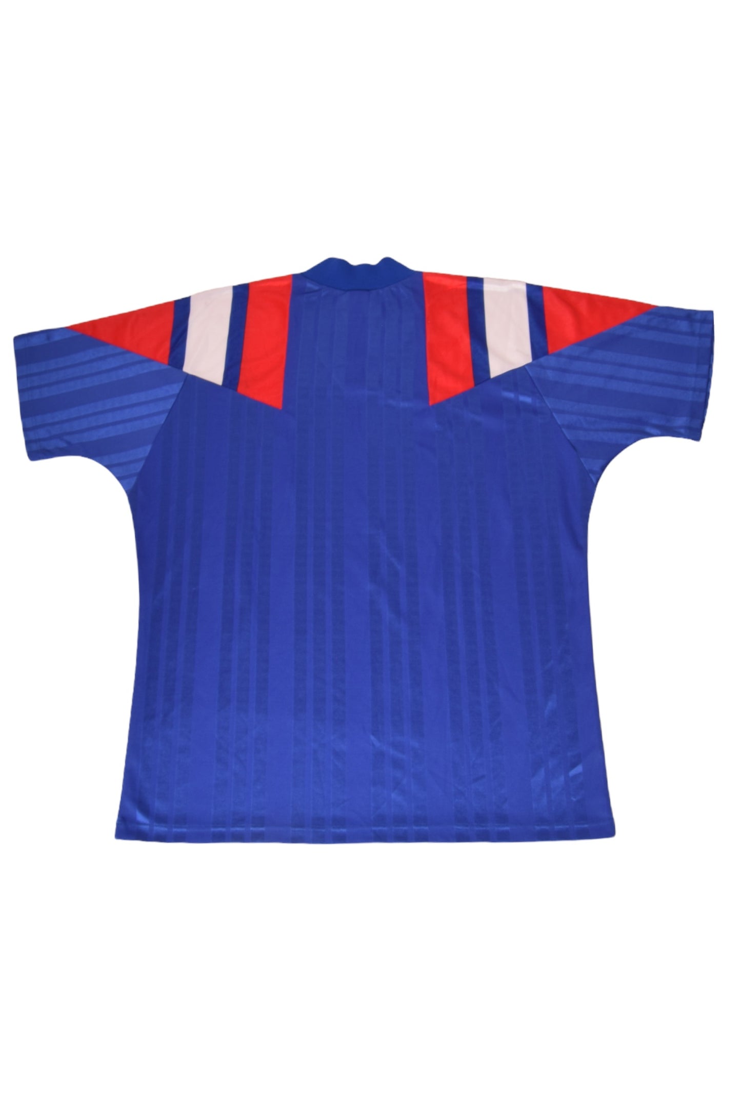 Vintage France Adidas Equipment 1992-1993 Home Football Shirt Size XL Blue Red White