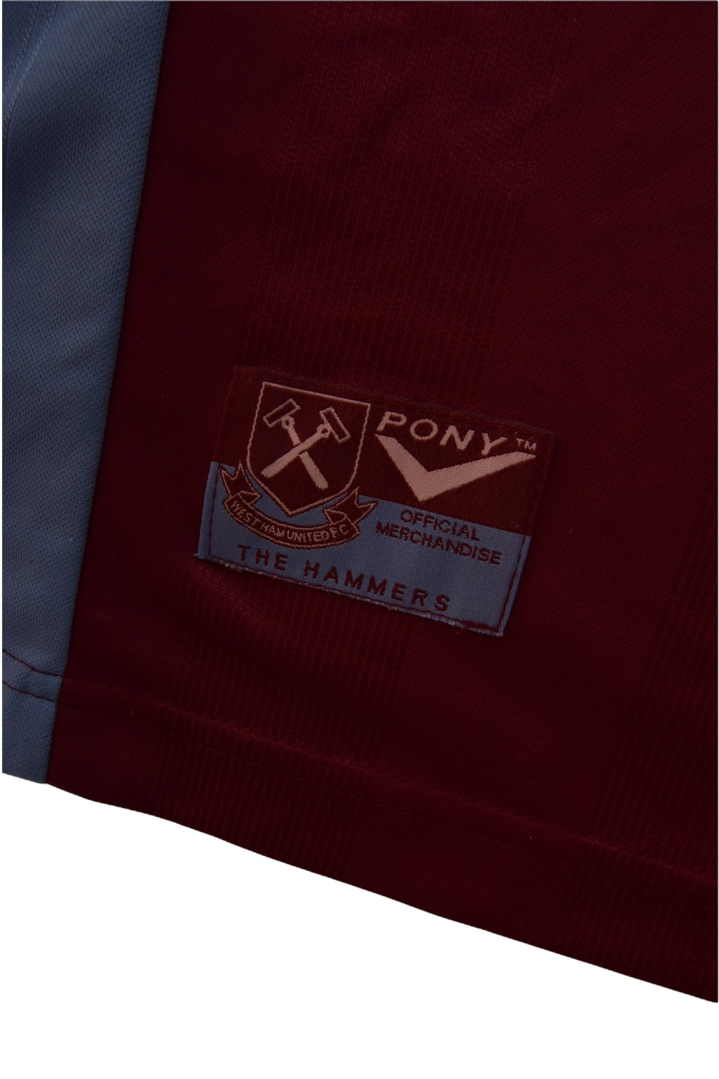 Vintage West Ham United Pony 1998-1999 Home Football Shirt Size XL