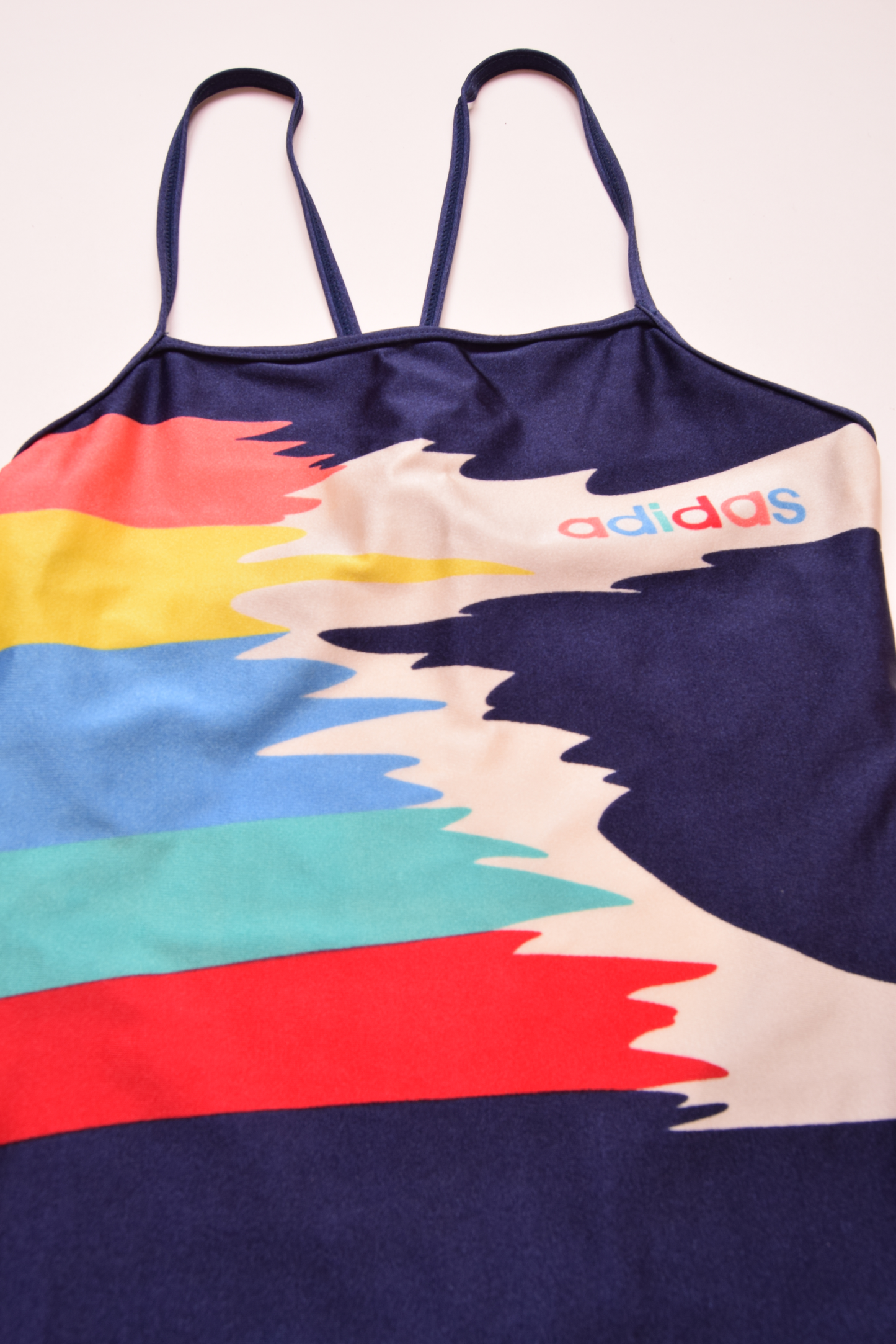 Vintage 80's Adidas Swimsuit Swimwear One Piece Size S Made in Italy