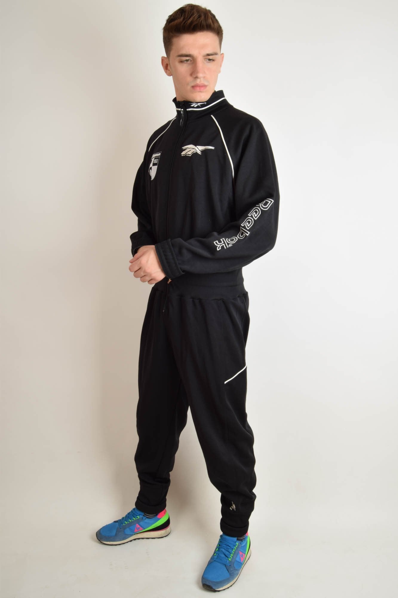 Vintage Reebok Jumpsuit Size XL Black