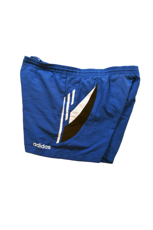 Vintage Adidas 90's Shorts Size L Blue