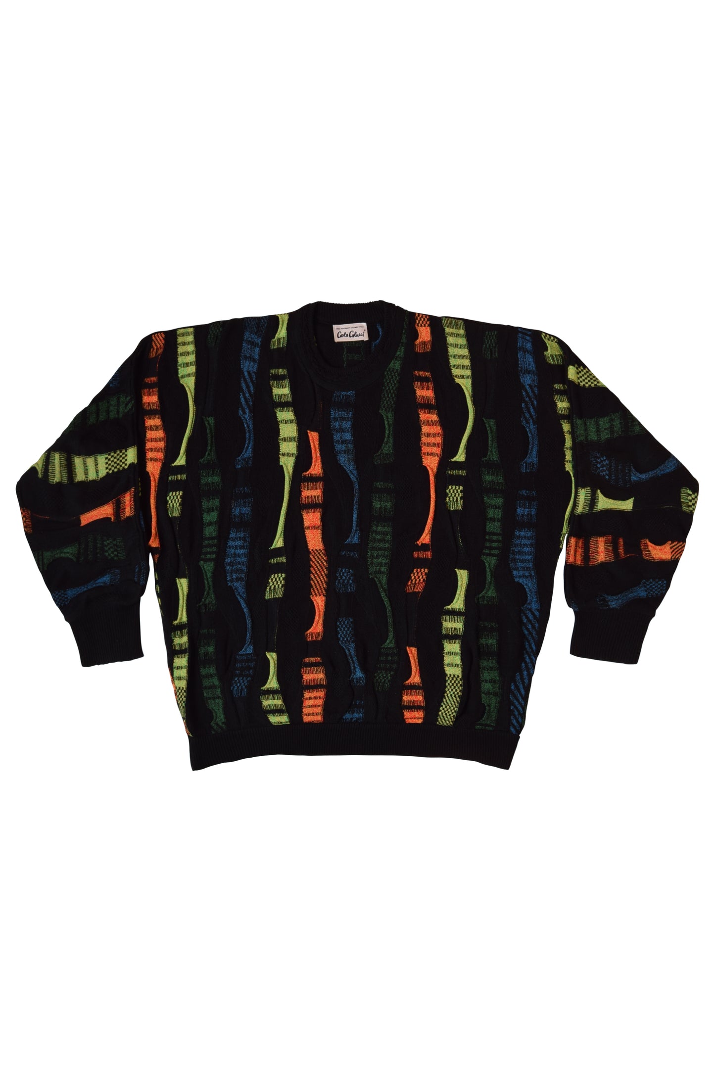 Vintage Carlo Colucci 90's Jumper Size XL Coogi Style