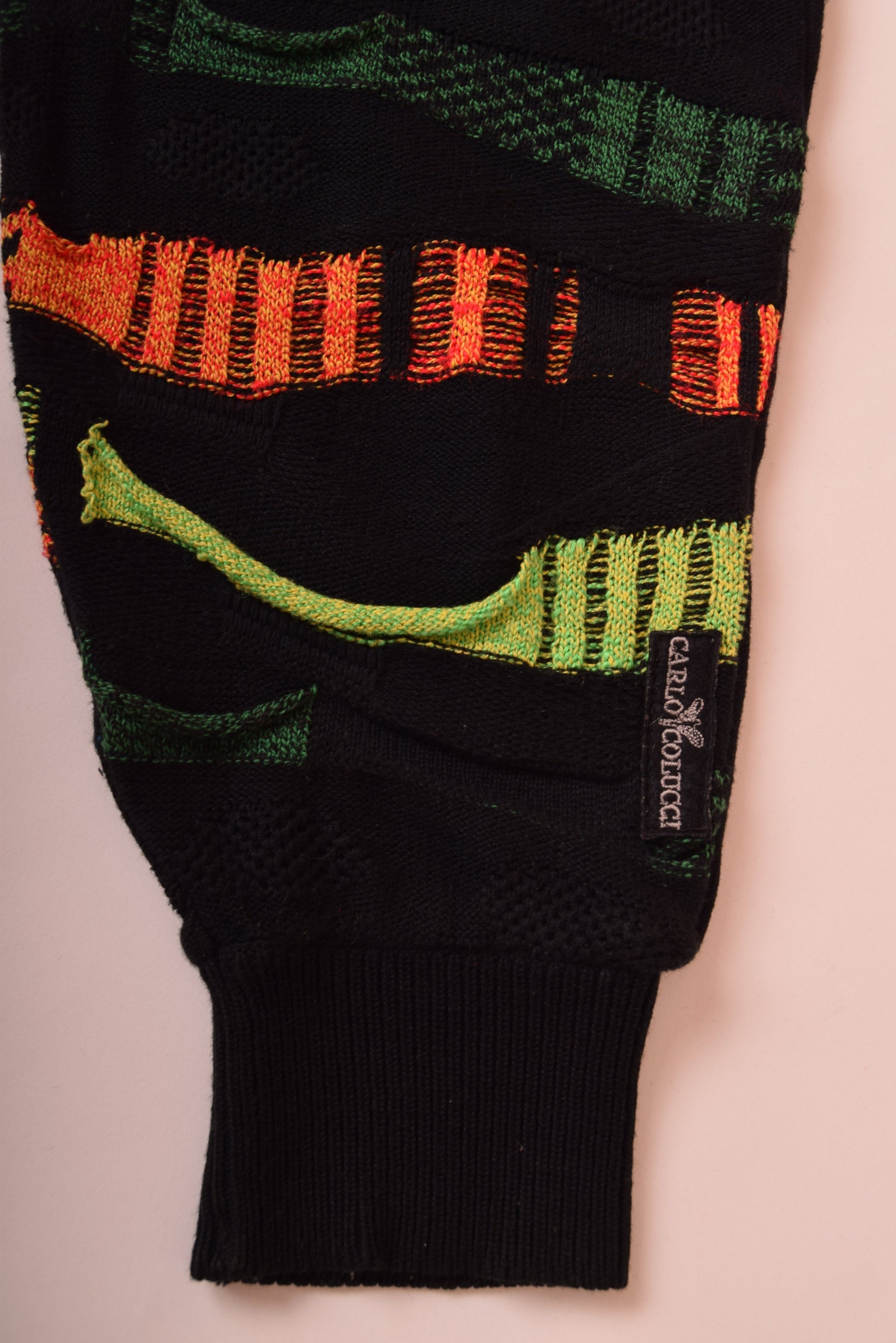Vintage Carlo Colucci 90's Jumper Size XL Coogi Style