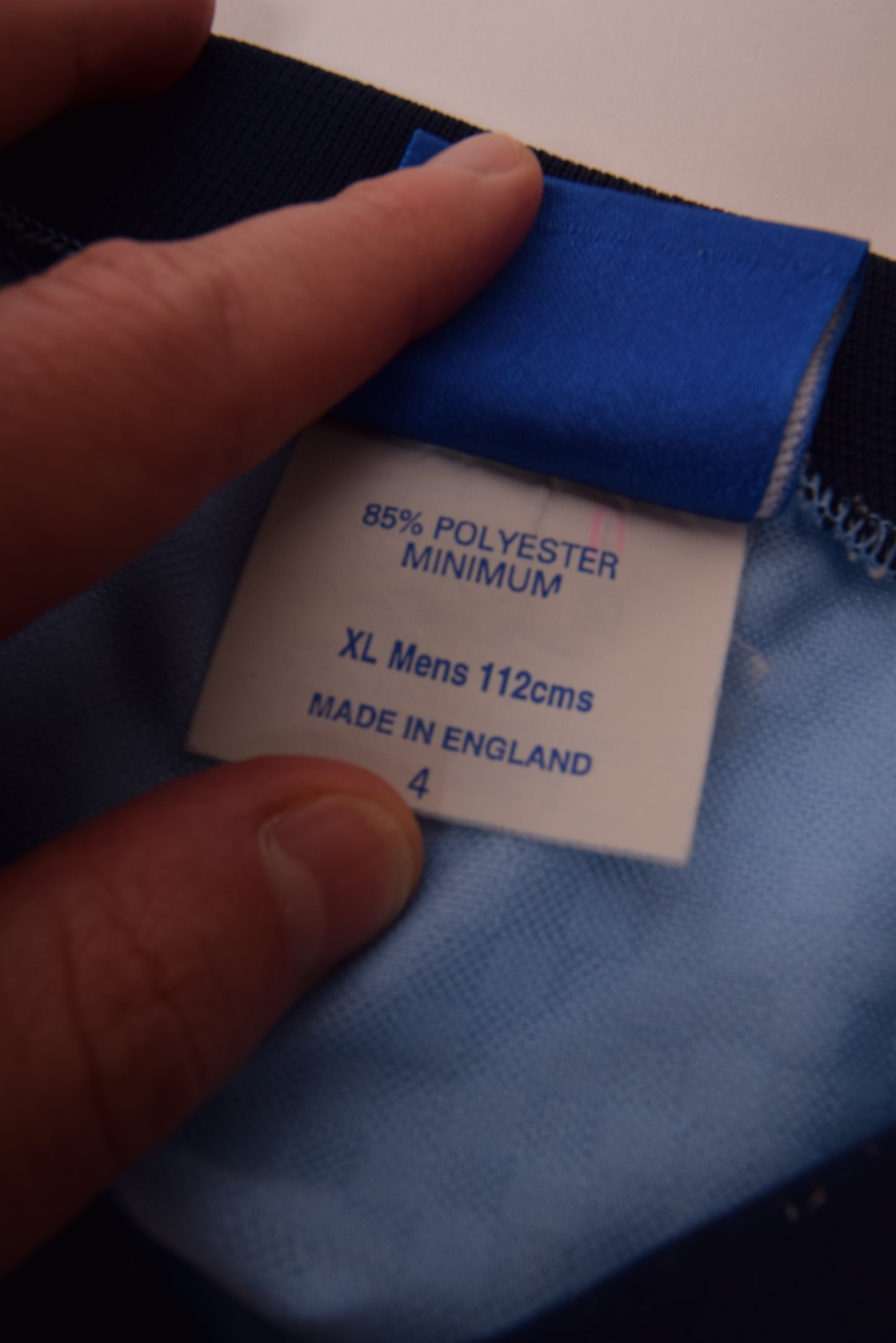 Vintage Lazio Roma Umbro 1995-1996 Home Football Shirt Size XL Banca Di Roma Made in England Blue