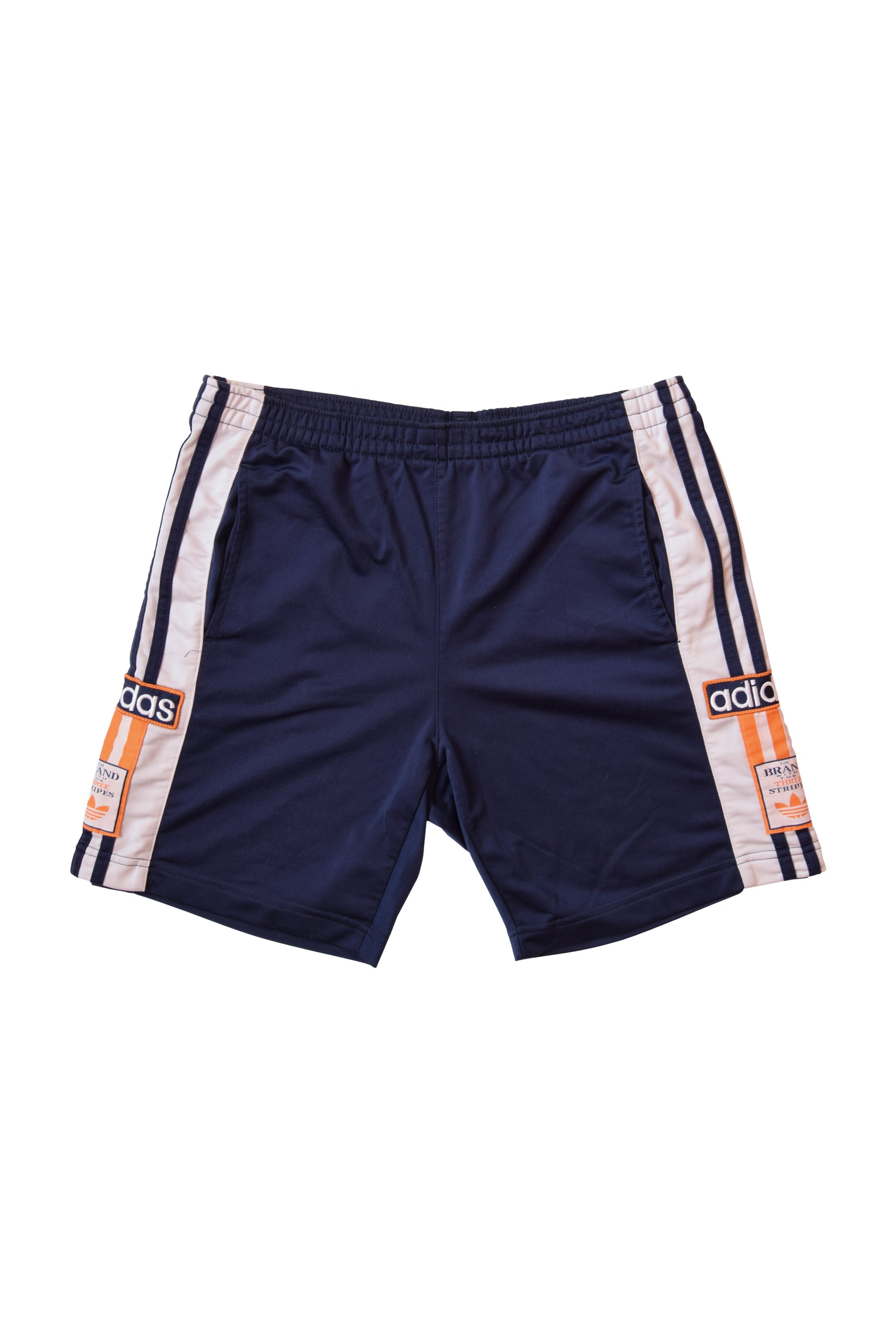 Vintage 90's Adidas Poppers Shorts with Staples