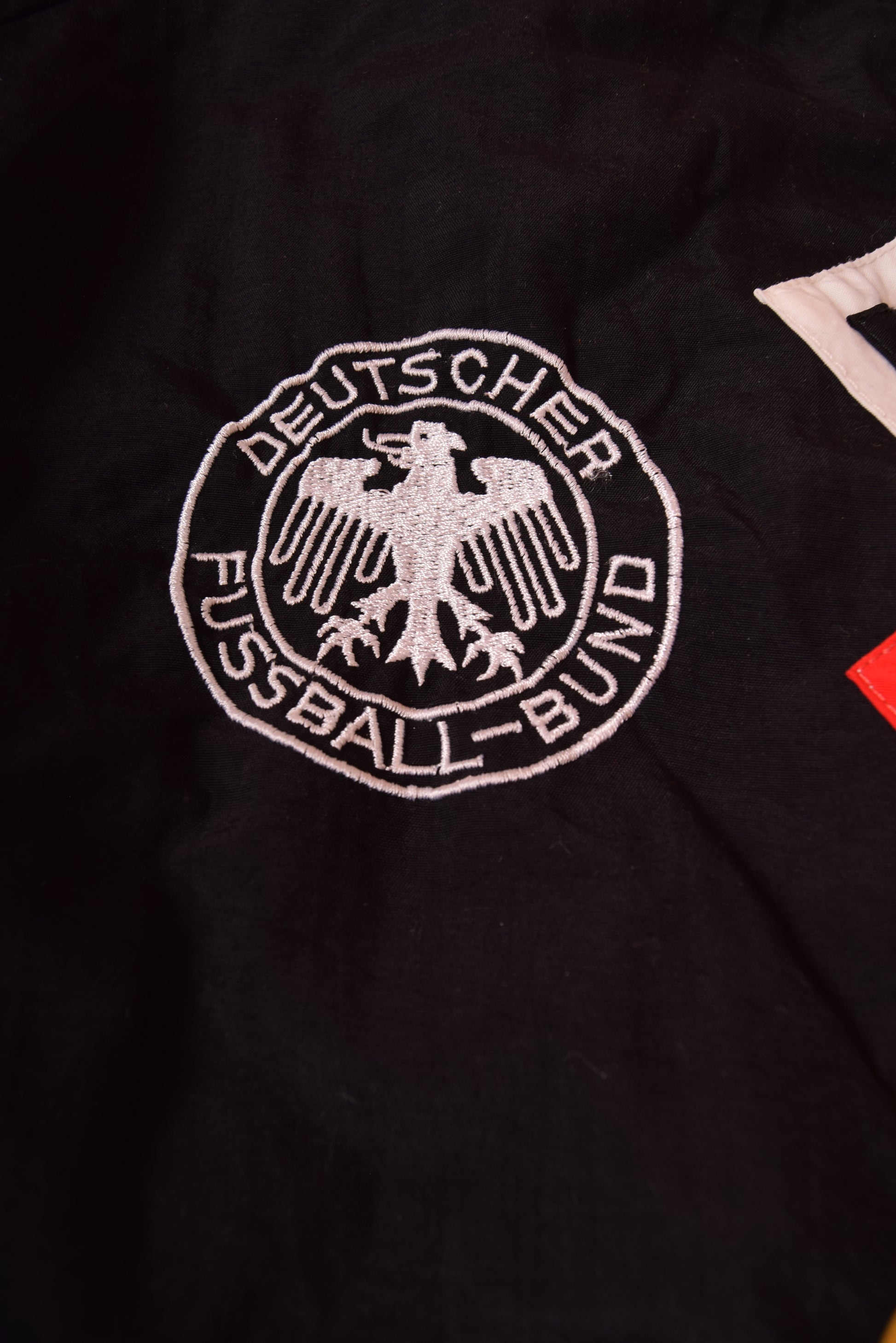 Vintage ADIDAS GERMANY FOOTBALL BENCH COAT / JACKET 1992 - 1994