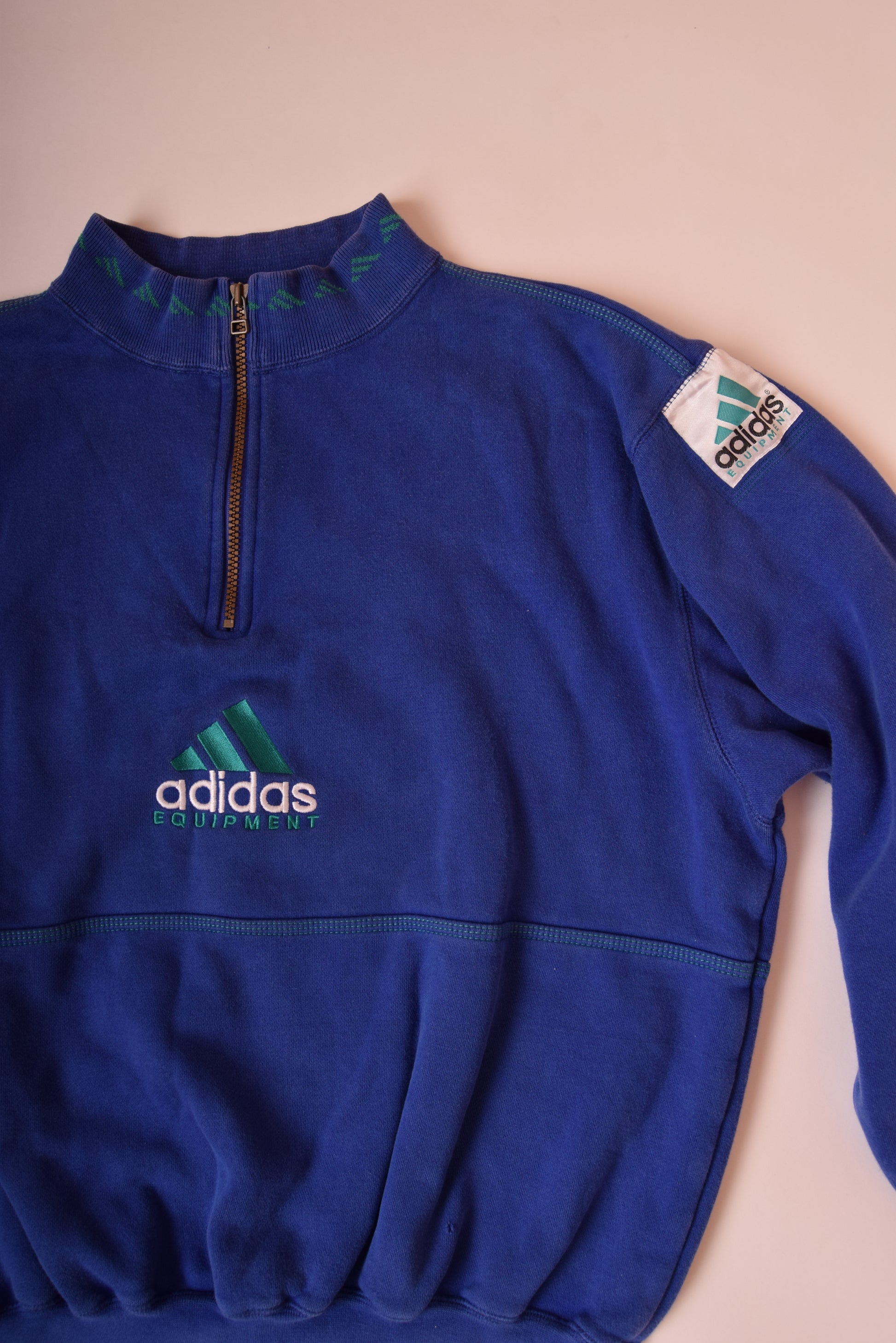 Vintage 90's Adidas Equipment Blue Size M