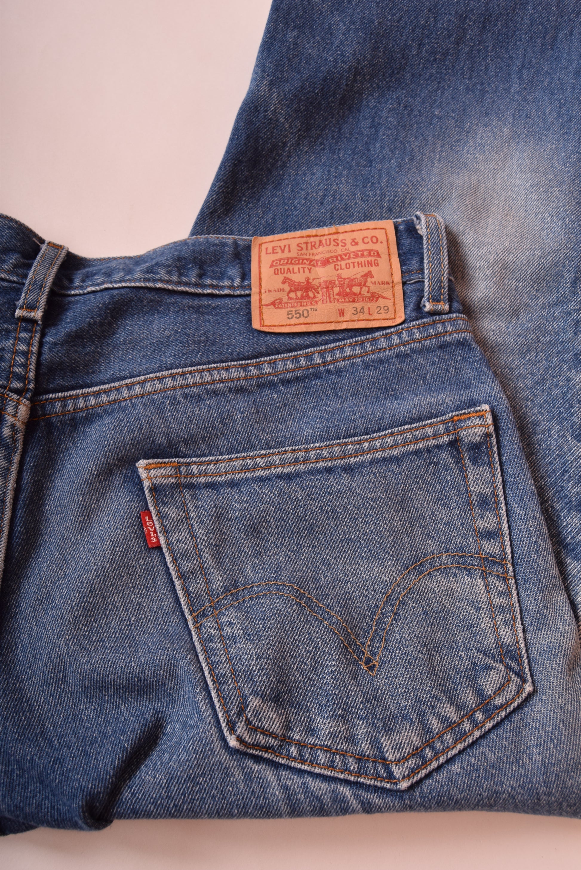 Levi Strauss & Co Levi's 550 Relaxed Fit W34 L29 '00s