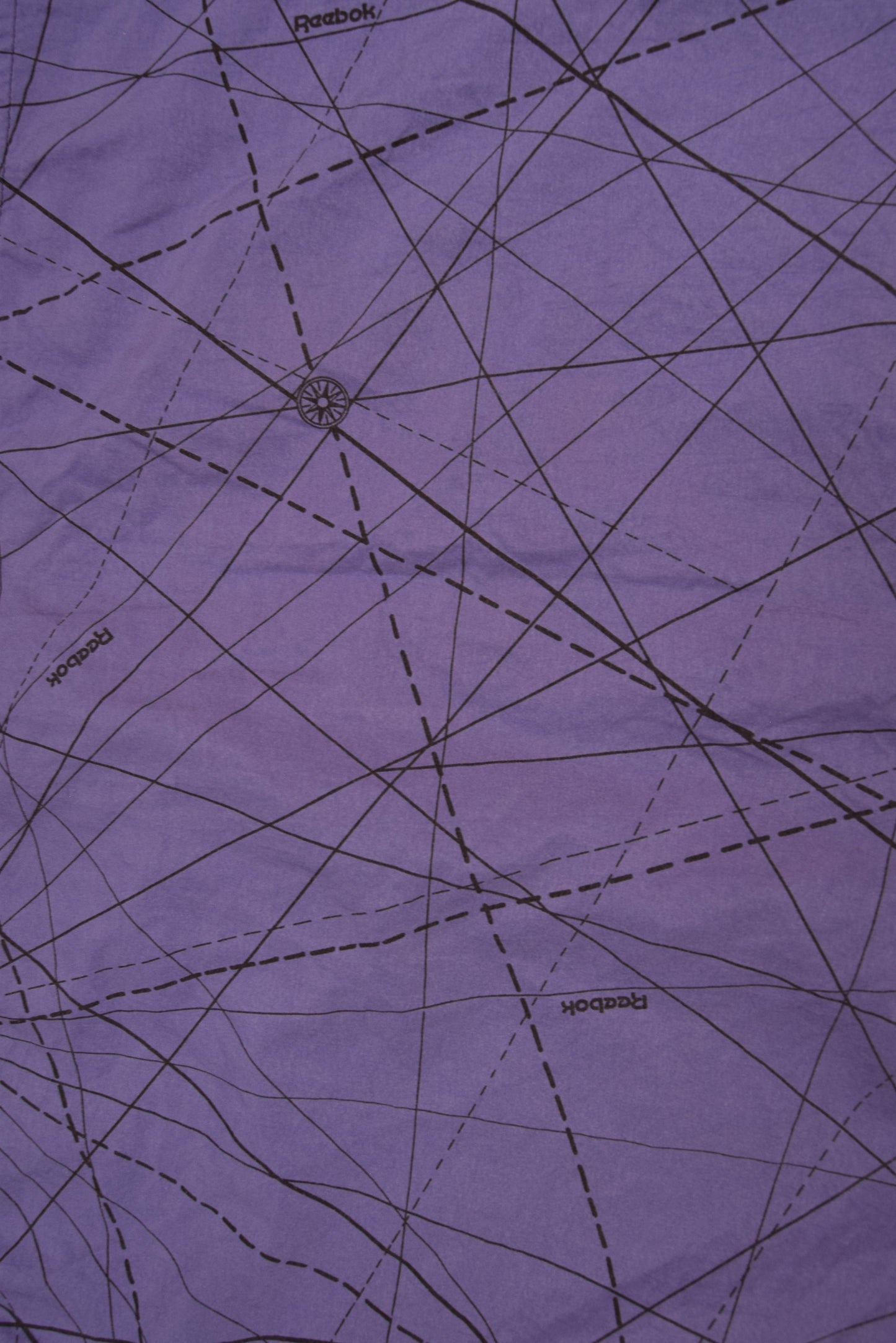 Vintage 90's Reebook Zodiac Jacket Shell Size XL XXL Purple Green