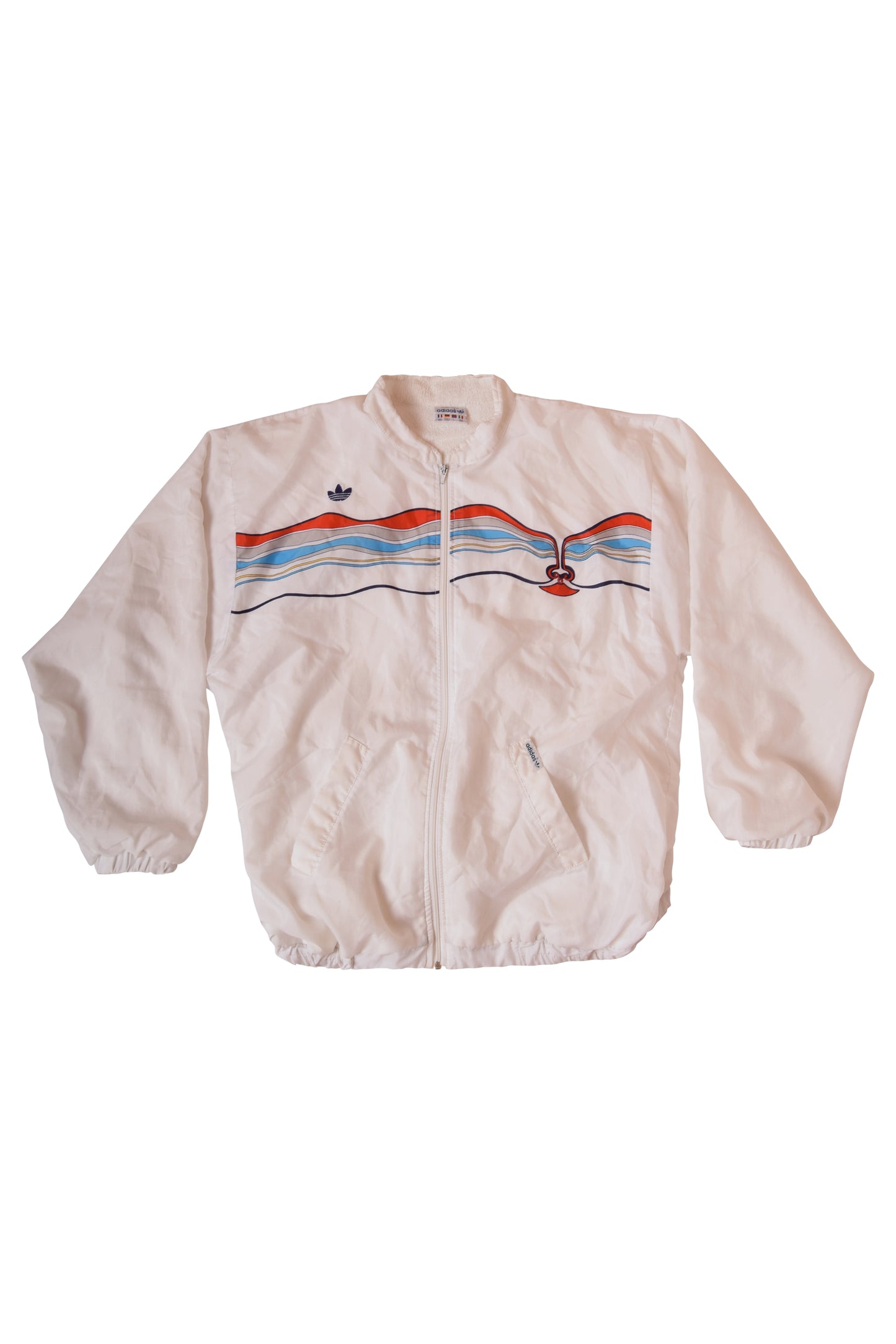 Vintage Adidas Ivan Lendl Jacket 80's Made in France Size L