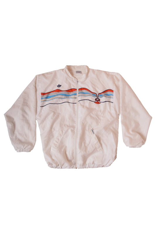 Vintage Adidas Ivan Lendl Jacket 80's Made in France Size L