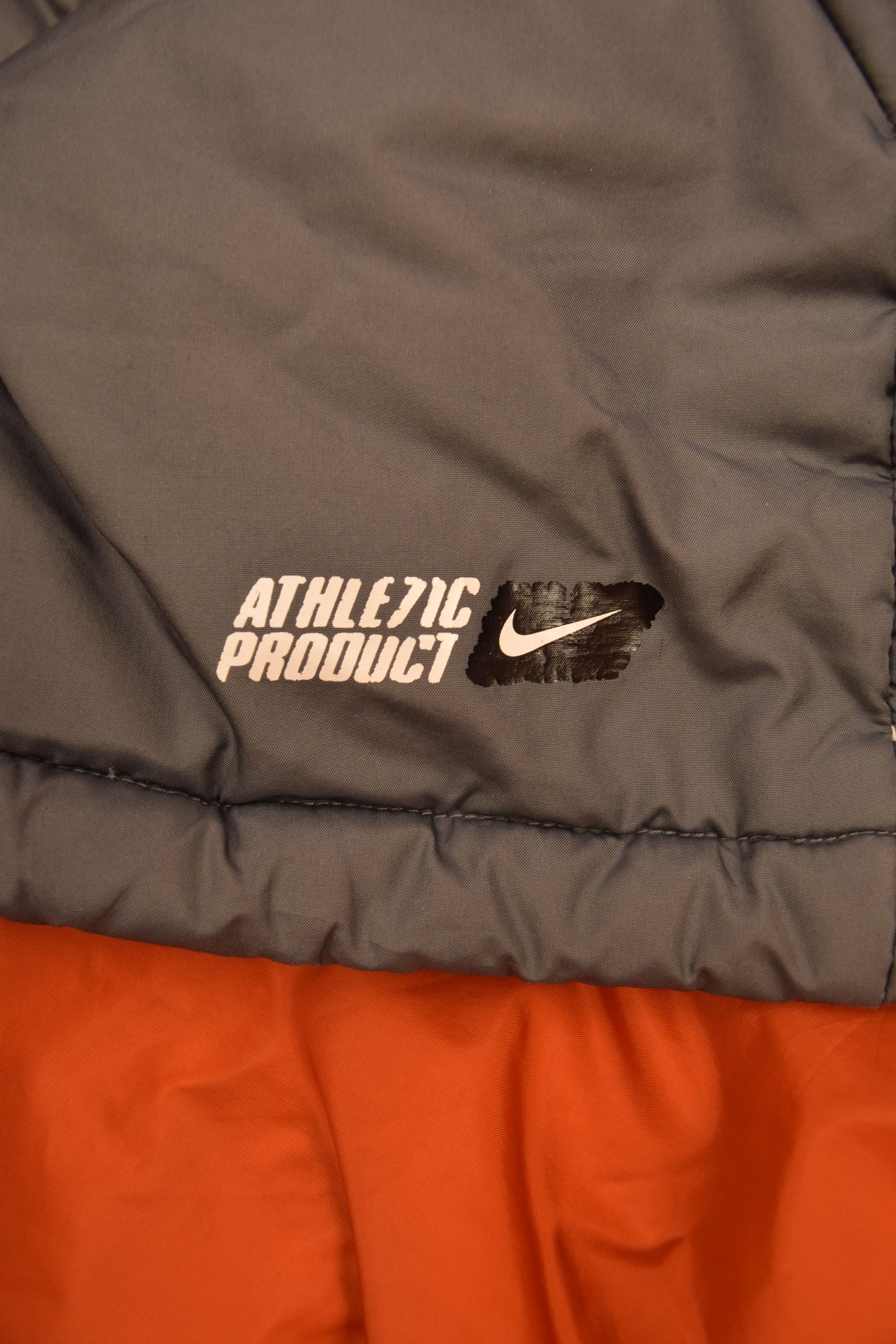 Nike Y2K '00's Thick Jacket Athletic Product Grey Size M