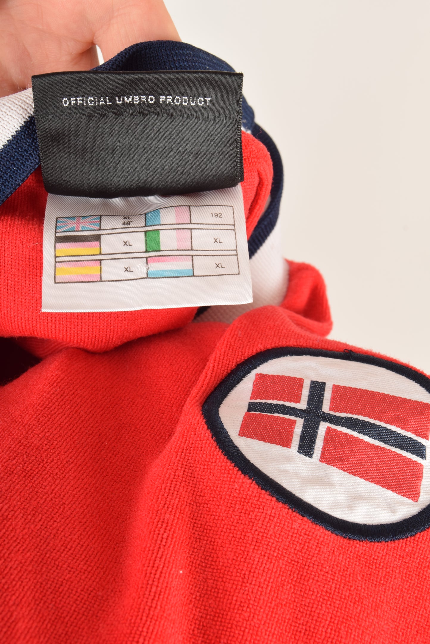 Umbro Norway'00-'01 Football Shirt Size XL