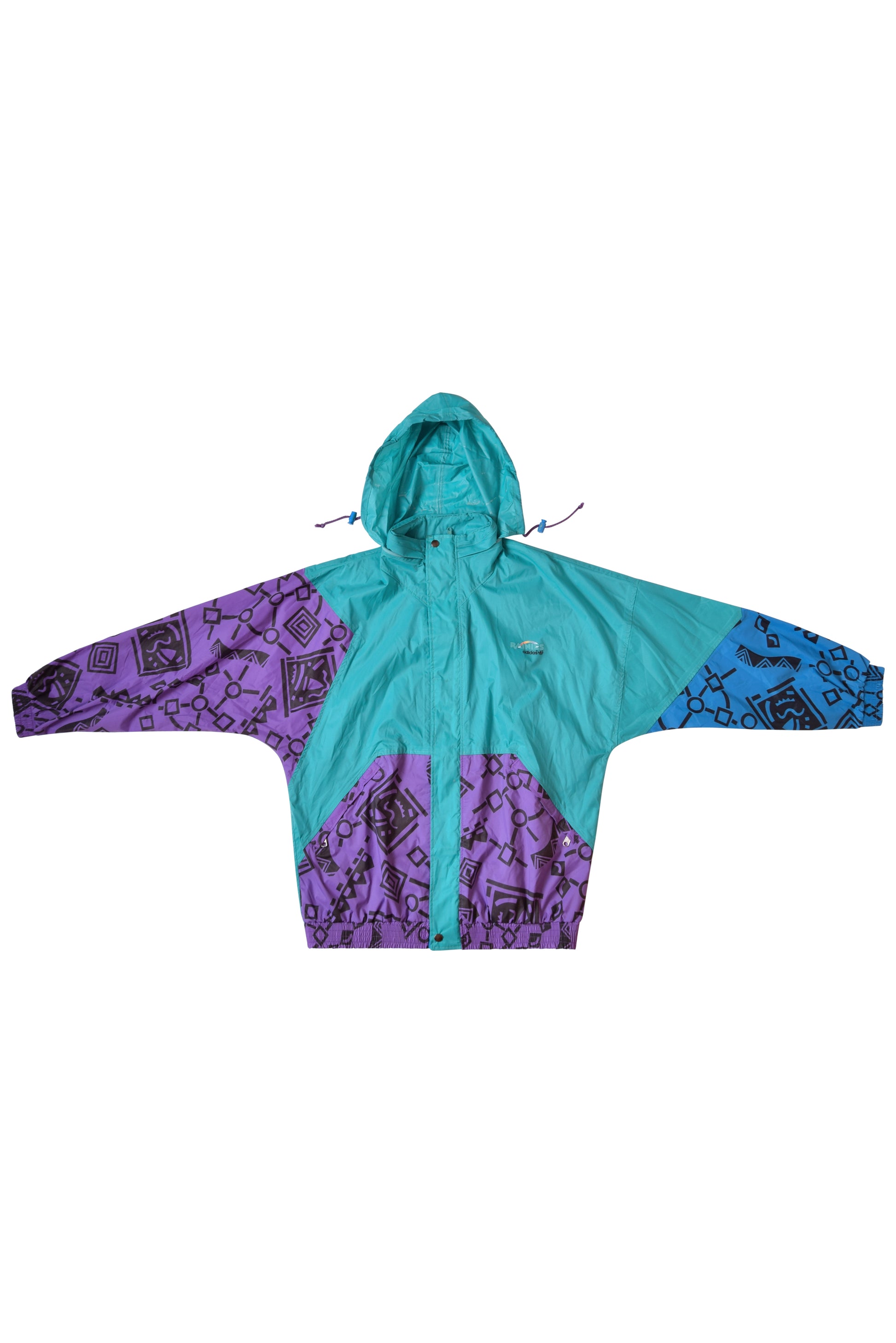 Vintage Adidas Rainies Windbreaker 80's Made in France Size M-L