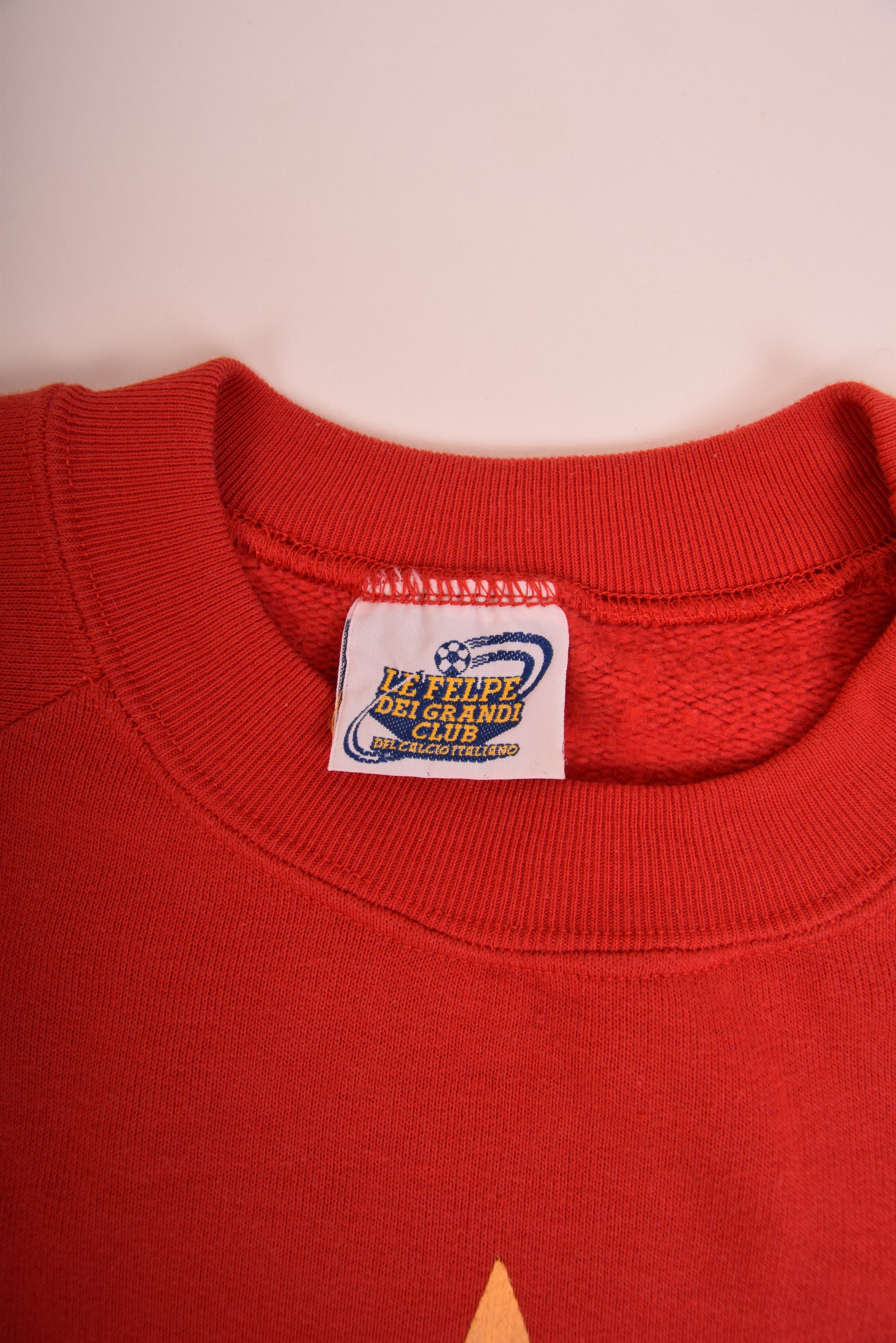 Vintage AC Milan Le Felpe Dei Grande Club Del Calcio Italiano Parmalat Sweatshirt Made in Italy SizeM-L Red Black