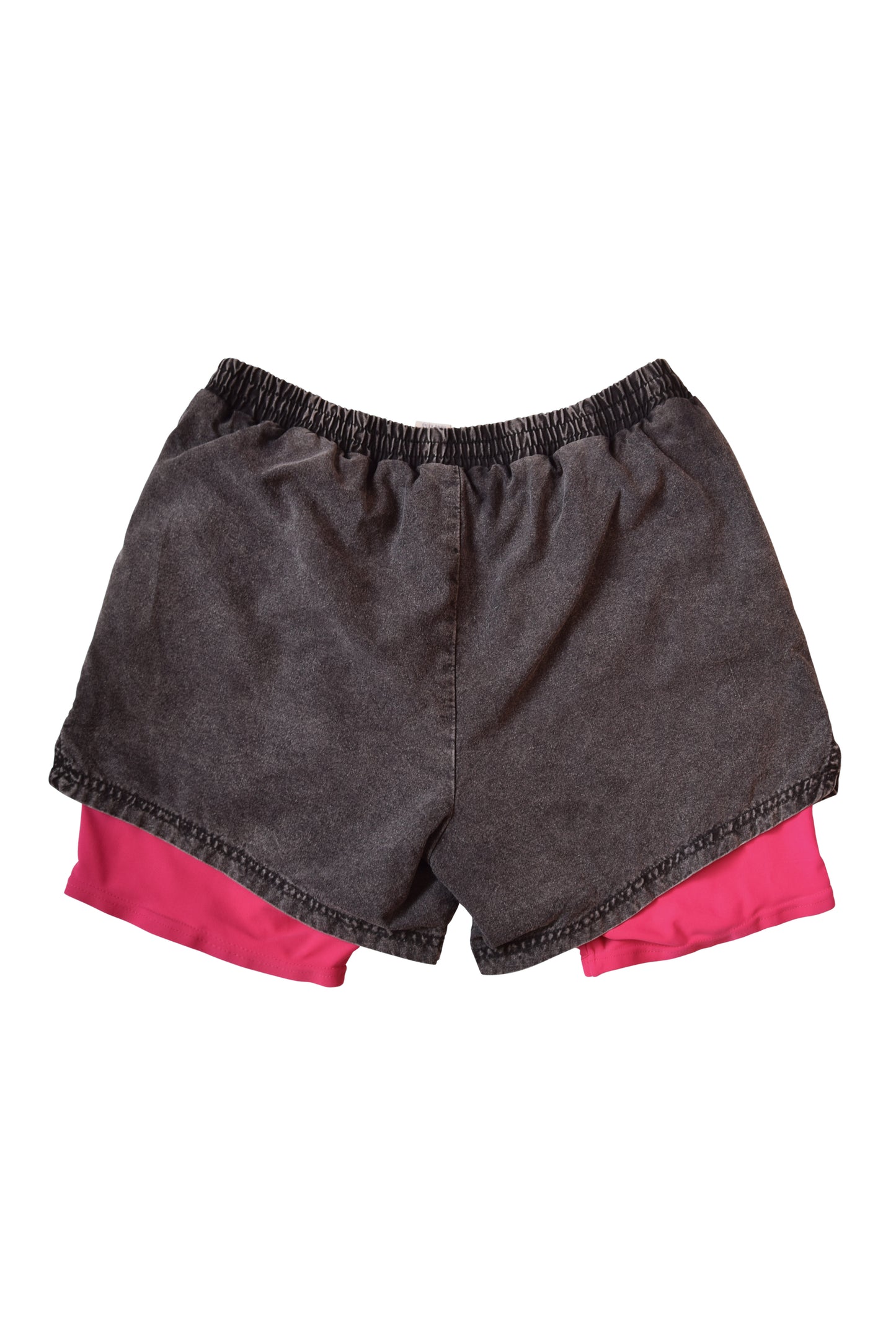 NIKE CHALLENGE COURT SHORTS ACID WASHED WITH LEGGINS ATTACHED ANDRE AGASSI