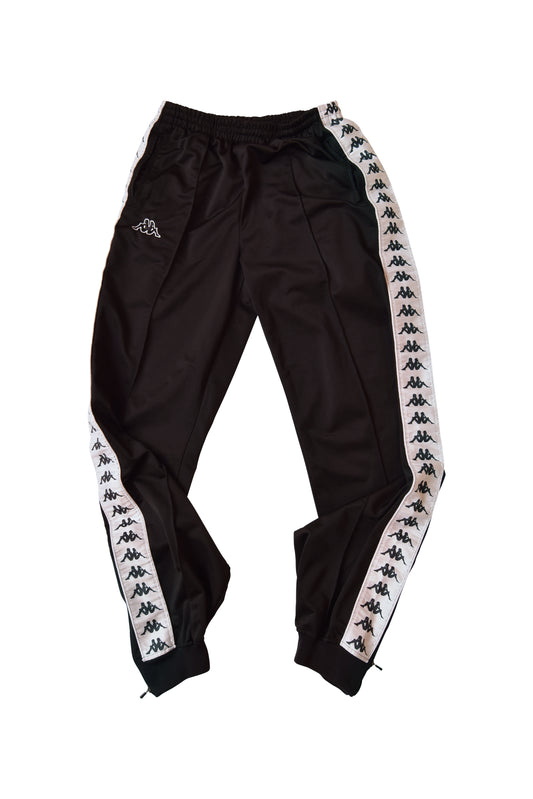 Vintage Kappa Track Pants Size M Black