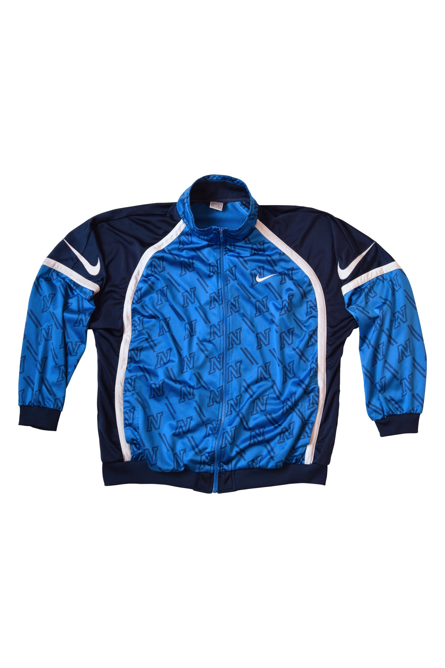 Vintage Nike 90's Jacket / Track top Size XL Blue