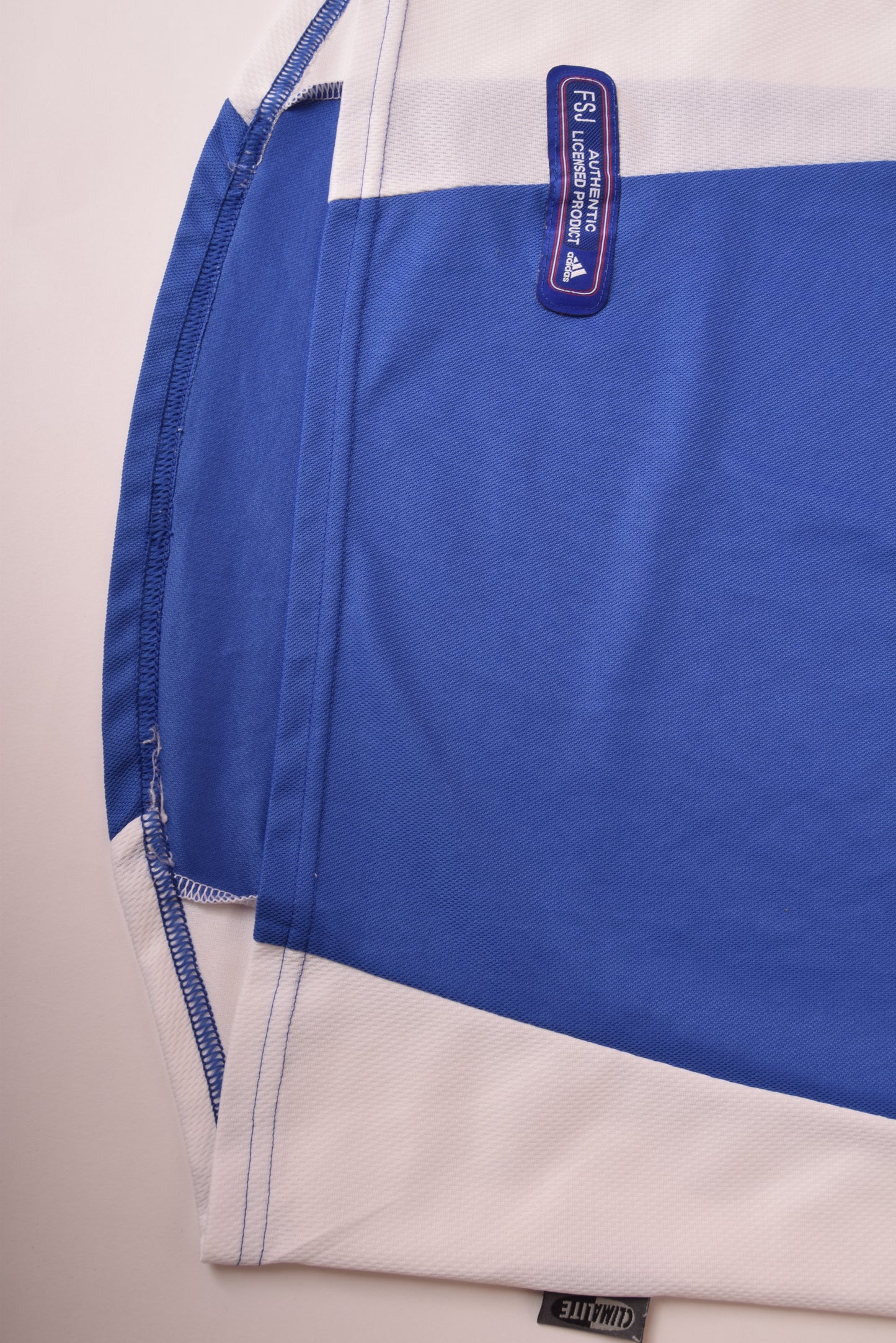 Yugoslavia Adidas 2000-2001 Home Football Shirt Blue Size S Made in England Euro 2000