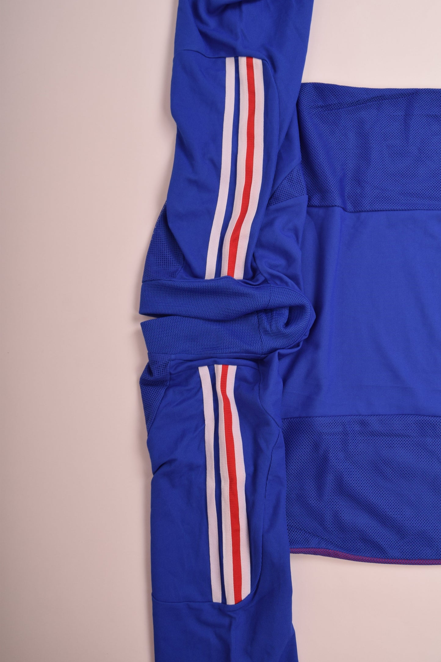 France '02-'03 Adidas Home Football Shirt Size M Blue