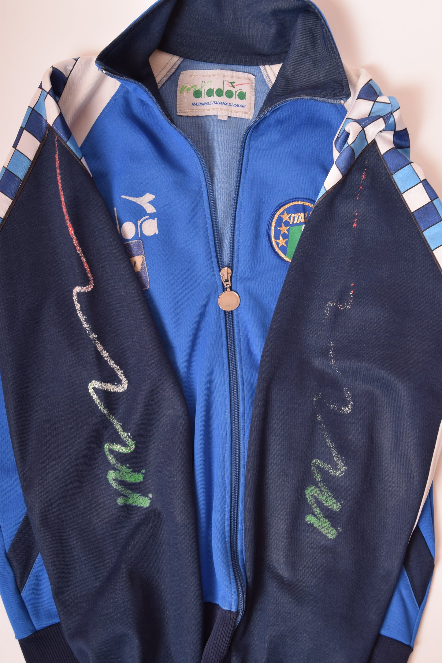 Vintage OG Italy Diadora 1990-1992 Football Jacket Italia '90