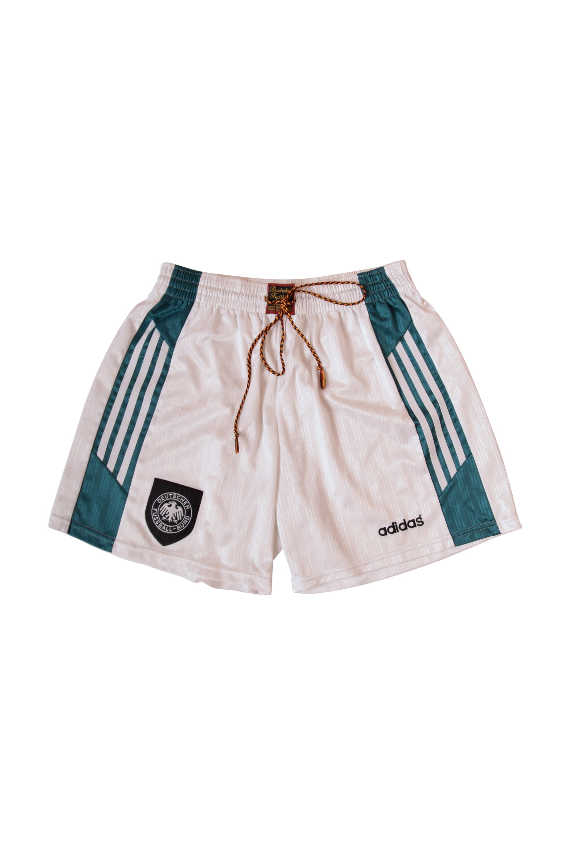 Vintage Adidas Germany Shorts Away 1996-1997 White Size L