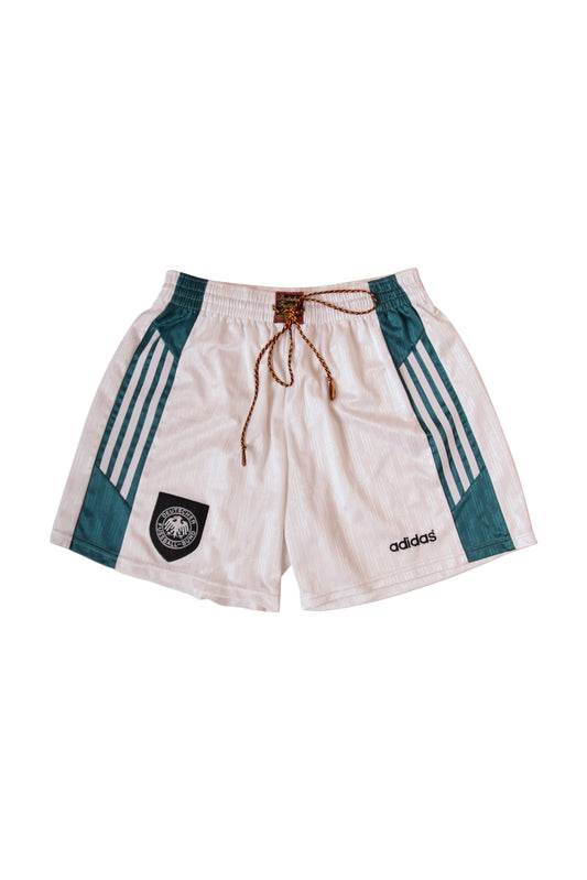 Vintage Adidas Germany Shorts Away 1996-1997 White Size L