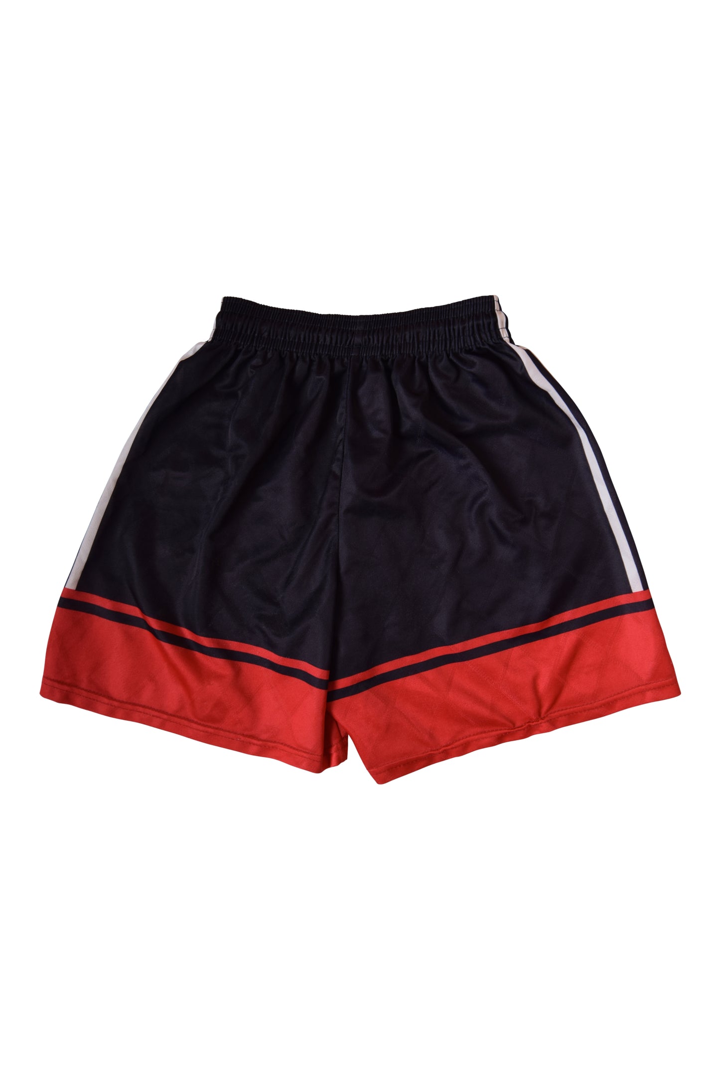 Vintage Bayern Munchen Adidas Football Shorts 1997-1999 Black Red Size M Made in England