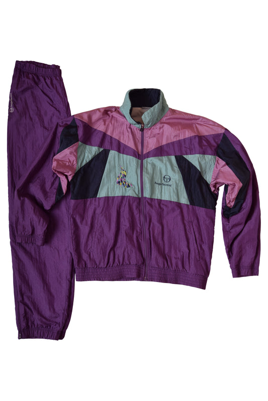 Vintage Sergio Tacchini Shell Tracksuit Size XL