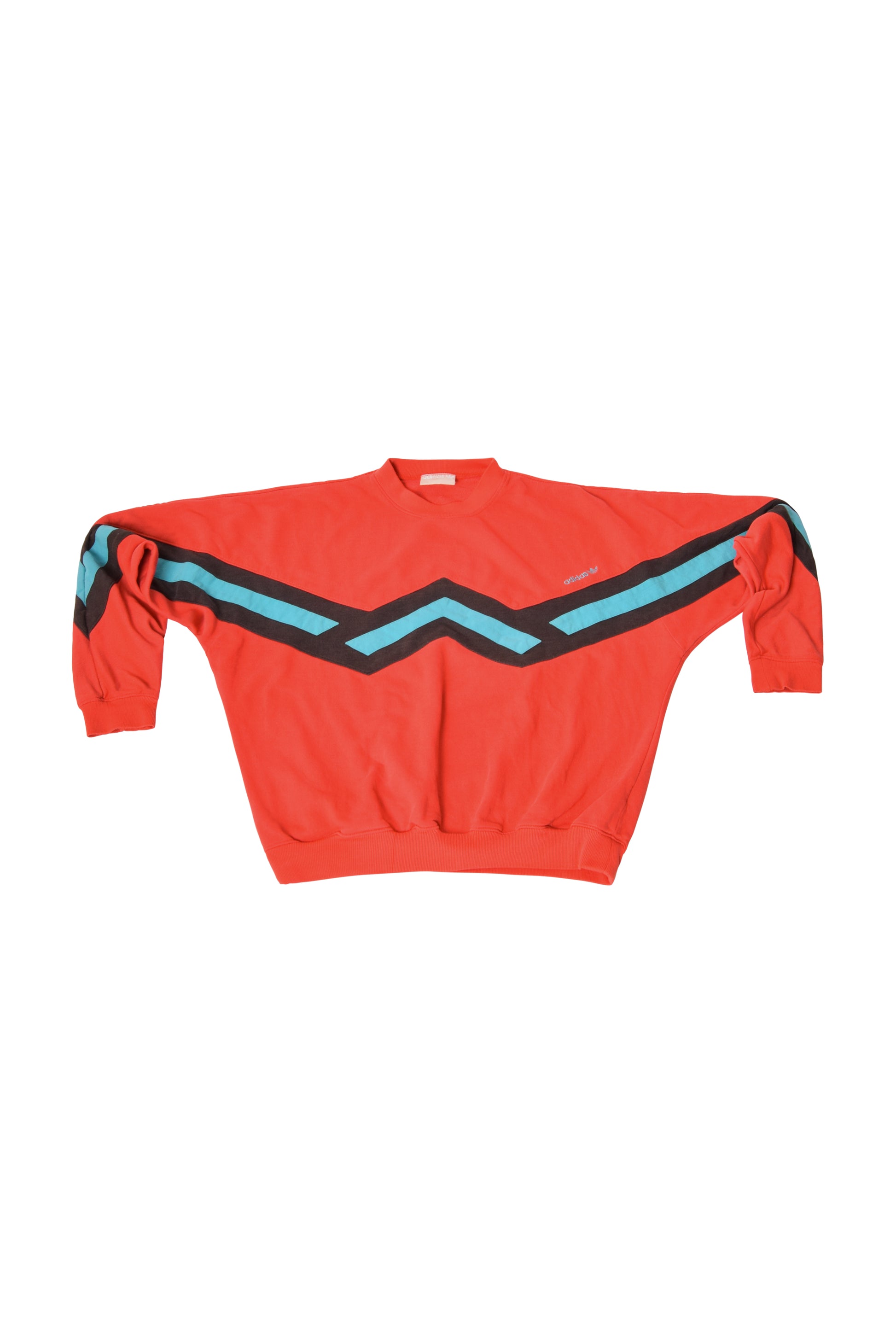 Vintage 90's Sweatshirt Adidas Size S-M Red