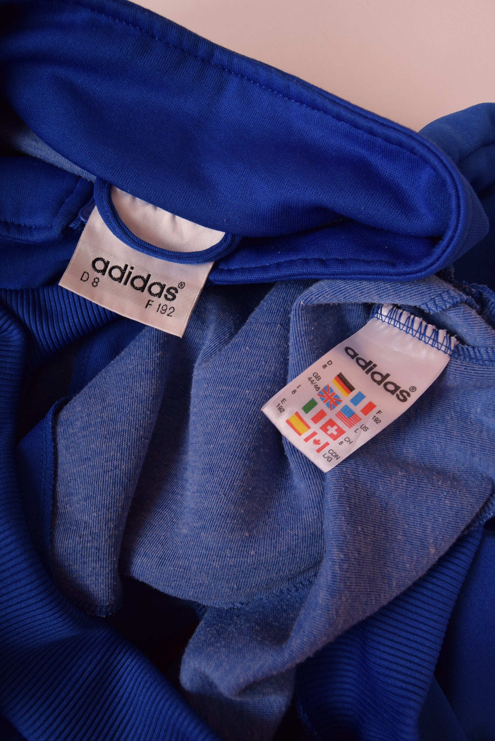 Vintage Bayern Munchen Adidas Jacket Track Top 1995-1996 Red blue Size L-XL