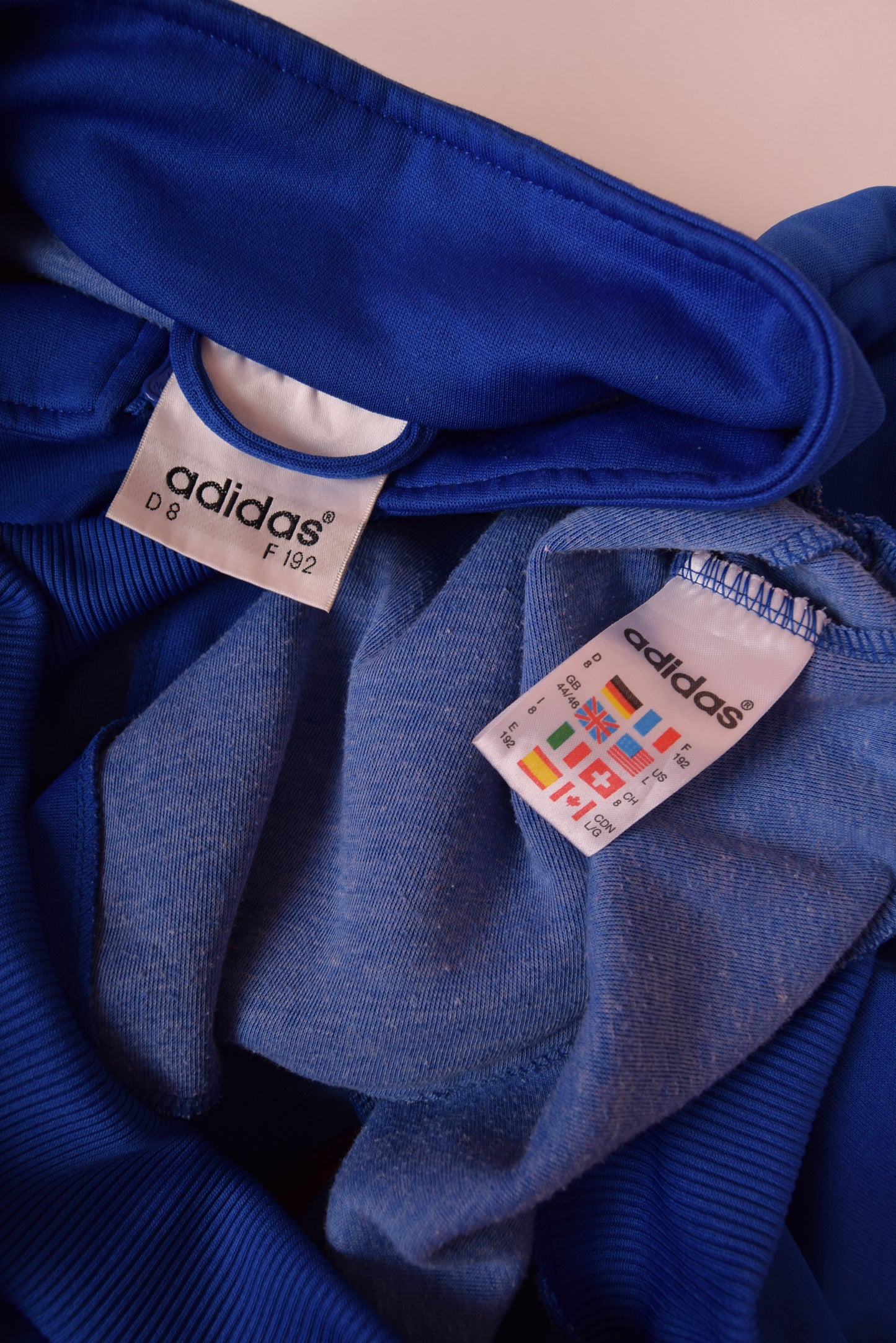 Vintage Bayern Munchen Adidas Jacket Track Top 1995-1996 Red blue