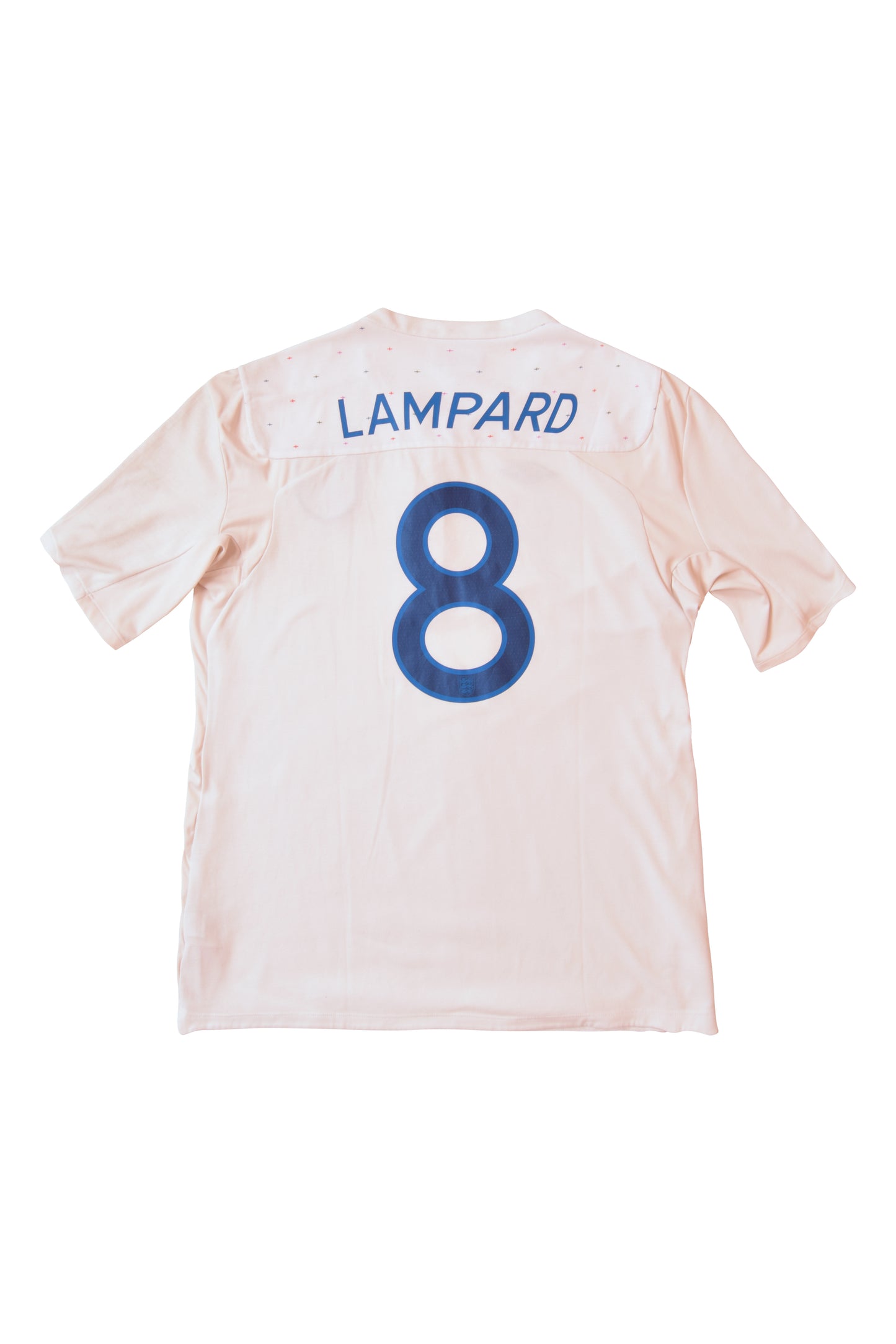 England Umbro 2010-2012 Home Football Shirt Frank Lampard #8 White
