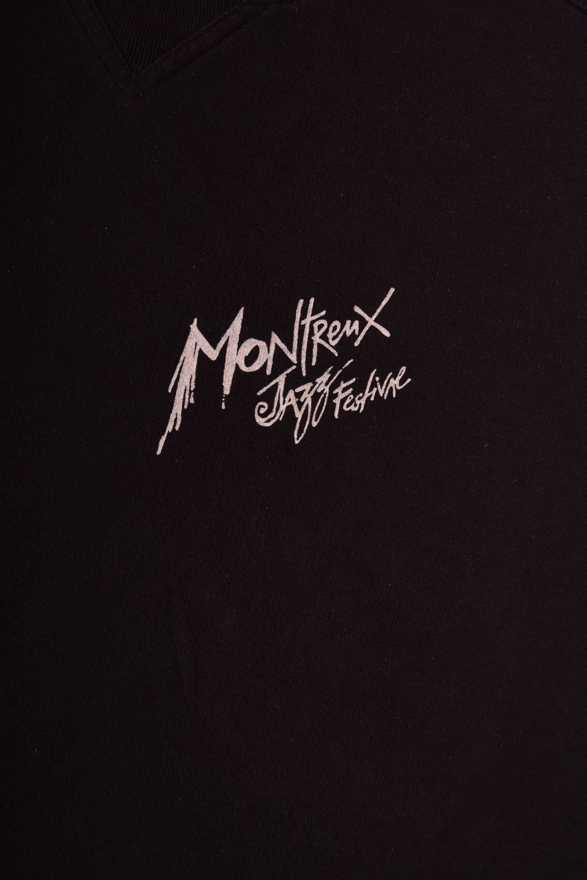 Montreux Jazz Festival 1995 Sweatshirt Designed by David Bowie Black Switcher