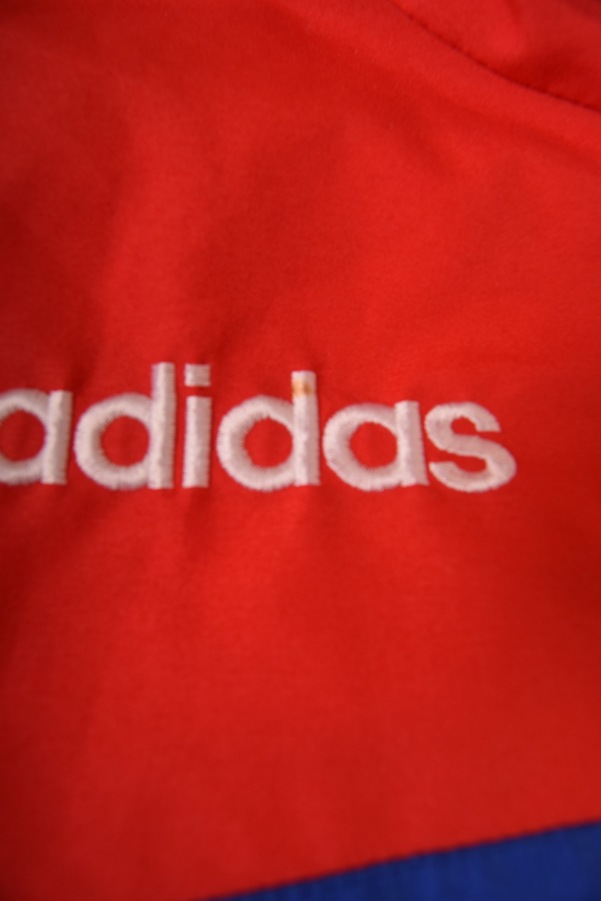 Vintage Bayern Munchen Adidas Jacket 1995 - 1996 Size XL Red Blue