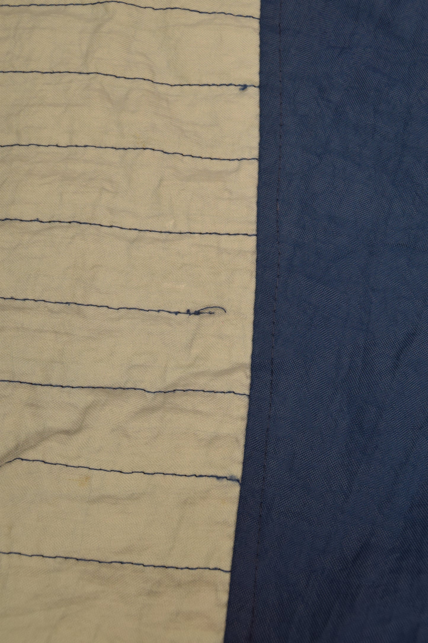 Vintage 90's Starter Cowboys Dallas Quilted Jacket NFL 1/4 Quarter Zip Size XL Blue