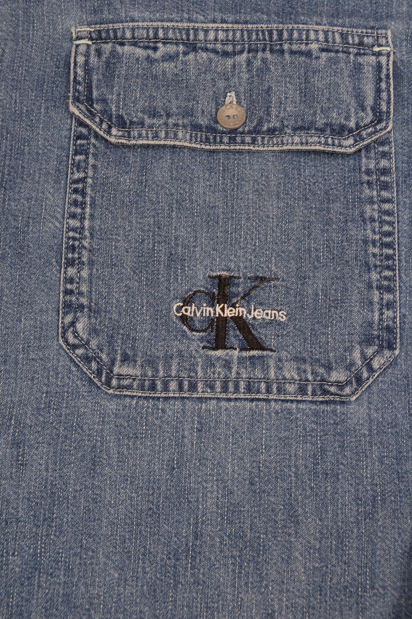 Vintage 90's CK Calvin Klein Jeans Size L Made in Hong Kong