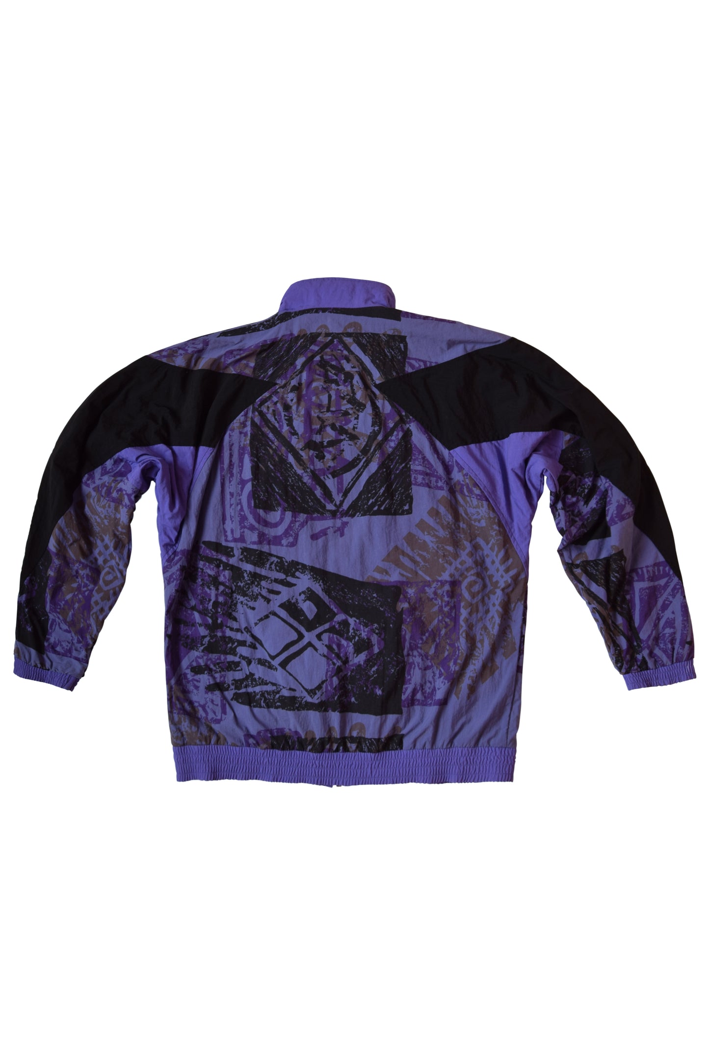 Vintage Adidas Shell / Jacket Size L 90's Crazy Pattern