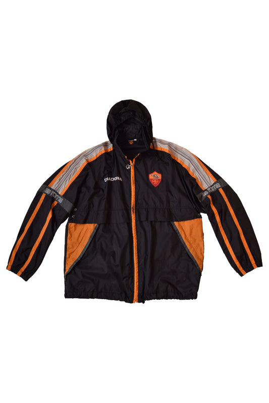 Vintage AS Roma Diadora '99-'00 Jacket / Windbreaker Size XL